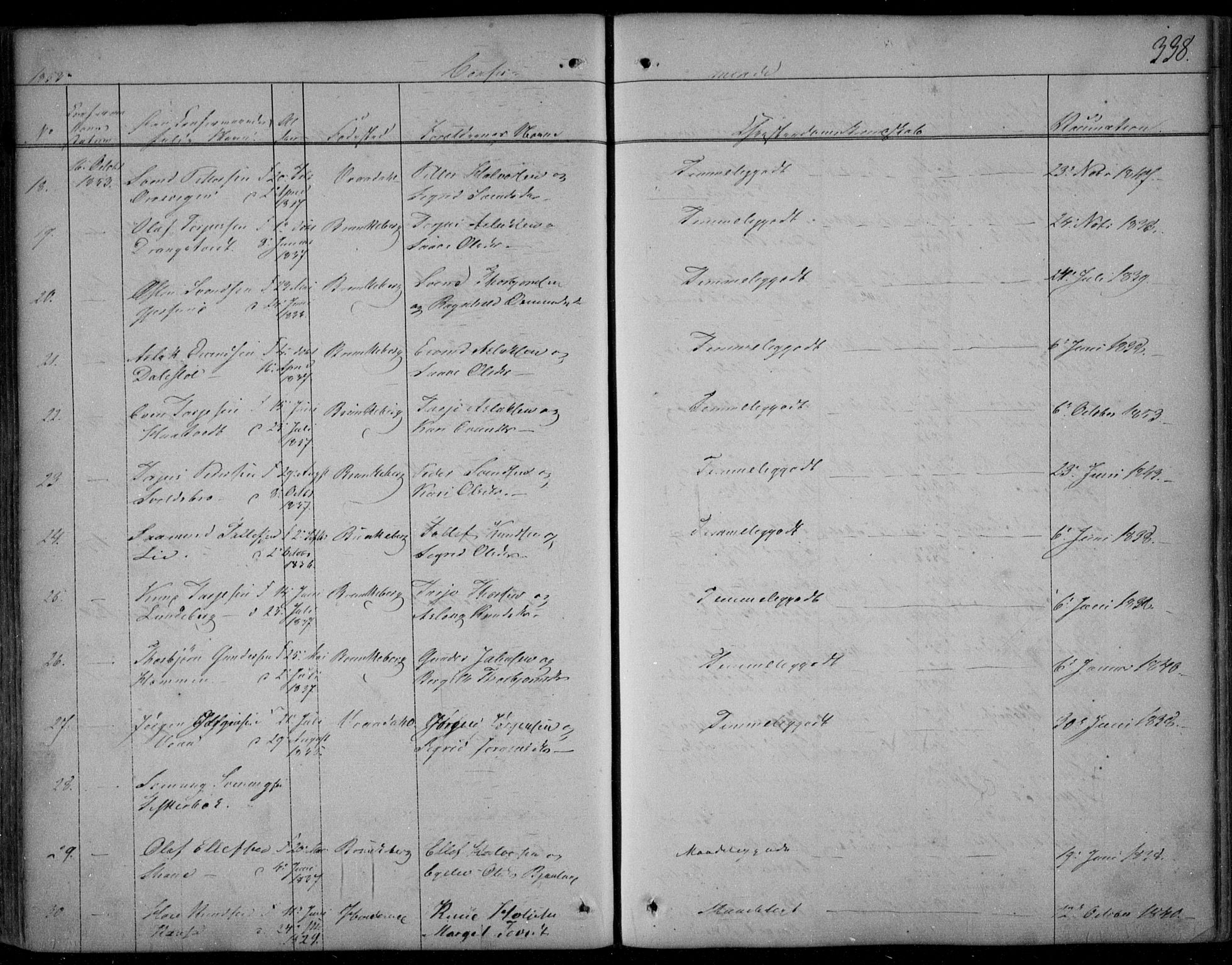 Kviteseid kirkebøker, AV/SAKO-A-276/F/Fa/L0006: Ministerialbok nr. I 6, 1836-1858, s. 338