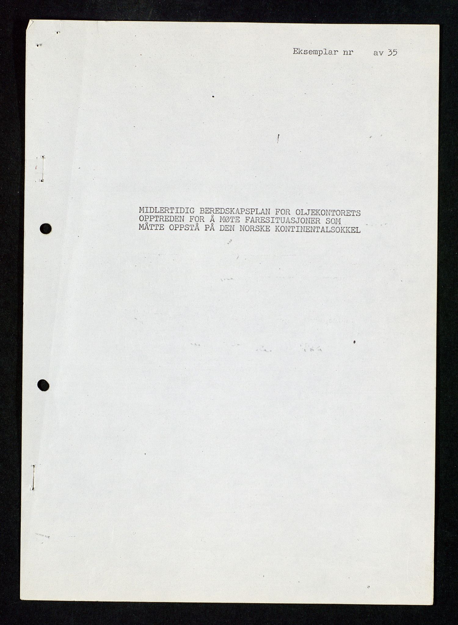 Industridepartementet, Oljekontoret, SAST/A-101348/Db/L0002: Oljevernrådet, Styret i OD, leieforhold, div., 1966-1973, s. 291