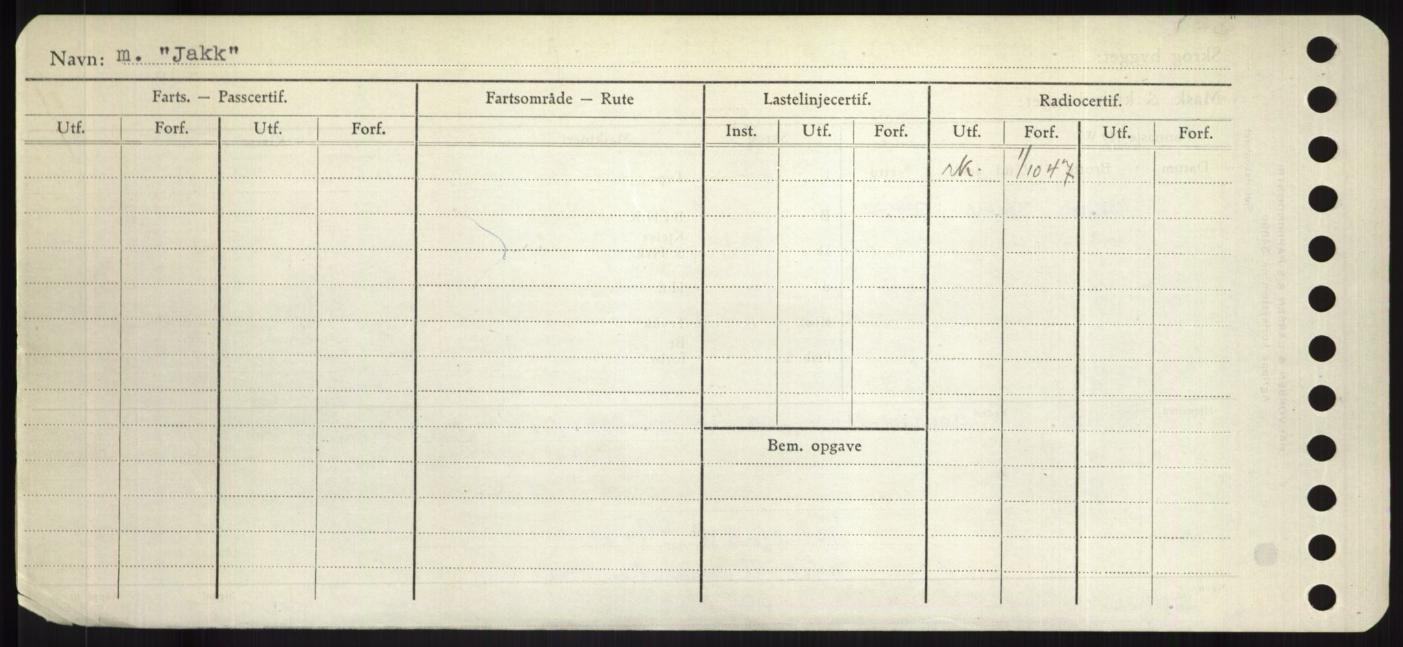 Sjøfartsdirektoratet med forløpere, Skipsmålingen, RA/S-1627/H/Hd/L0019: Fartøy, J, s. 58