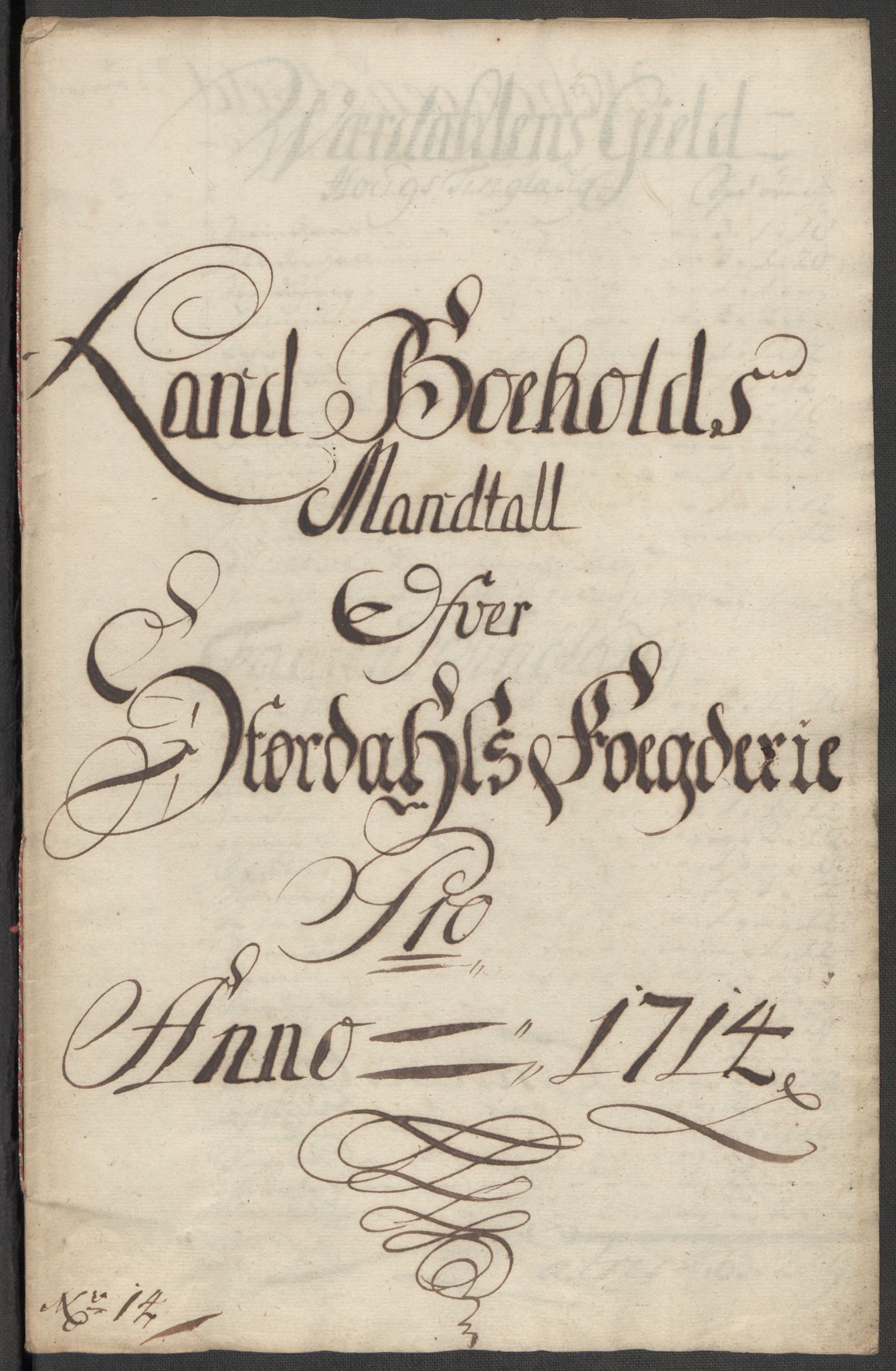 Rentekammeret inntil 1814, Reviderte regnskaper, Fogderegnskap, RA/EA-4092/R62/L4204: Fogderegnskap Stjørdal og Verdal, 1714, s. 173