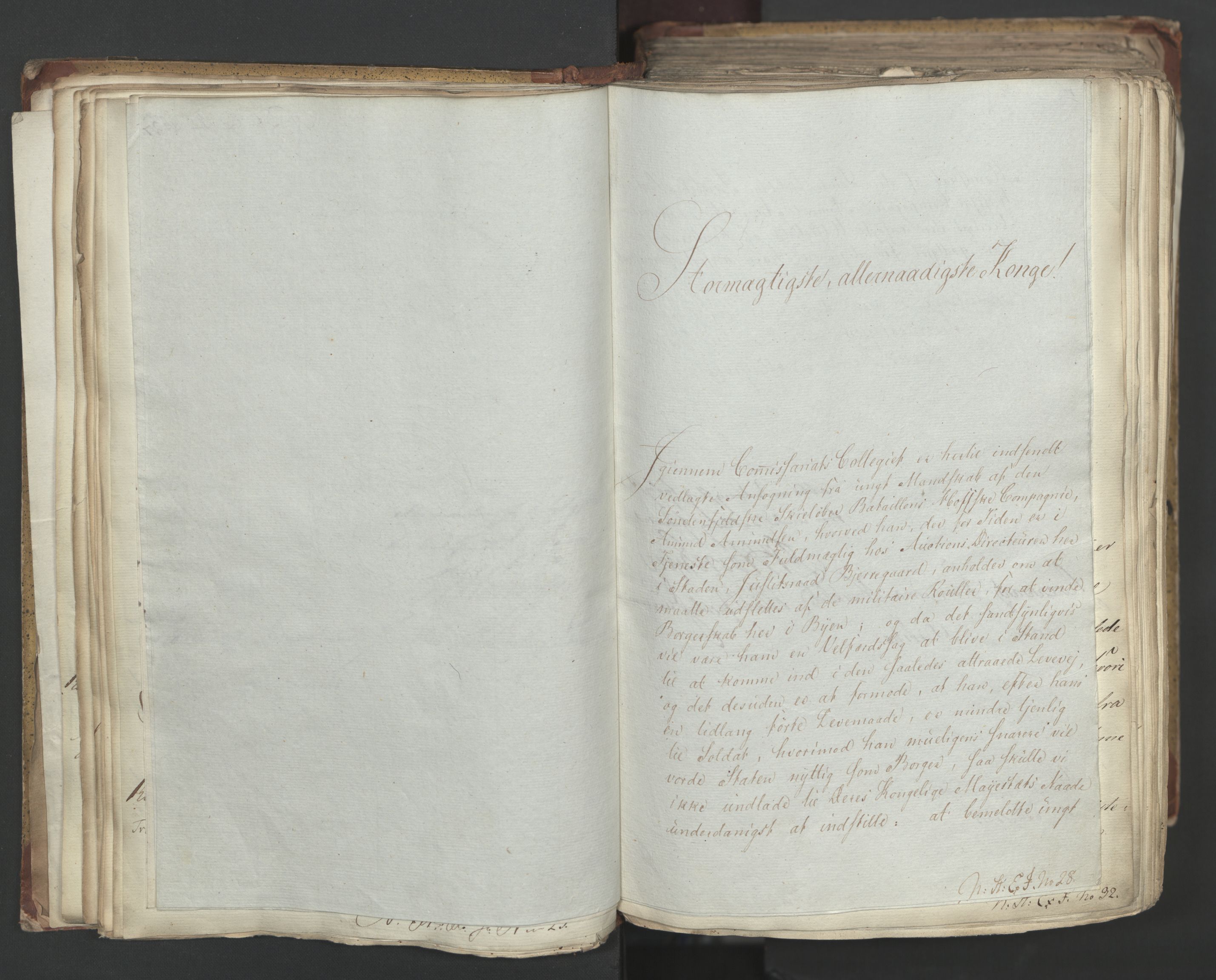 Statsrådsavdelingen i Stockholm, AV/RA-S-1003/D/Da/L0001: Regjeringsinnstillinger nr. 1-262, 1814-1815, s. 58