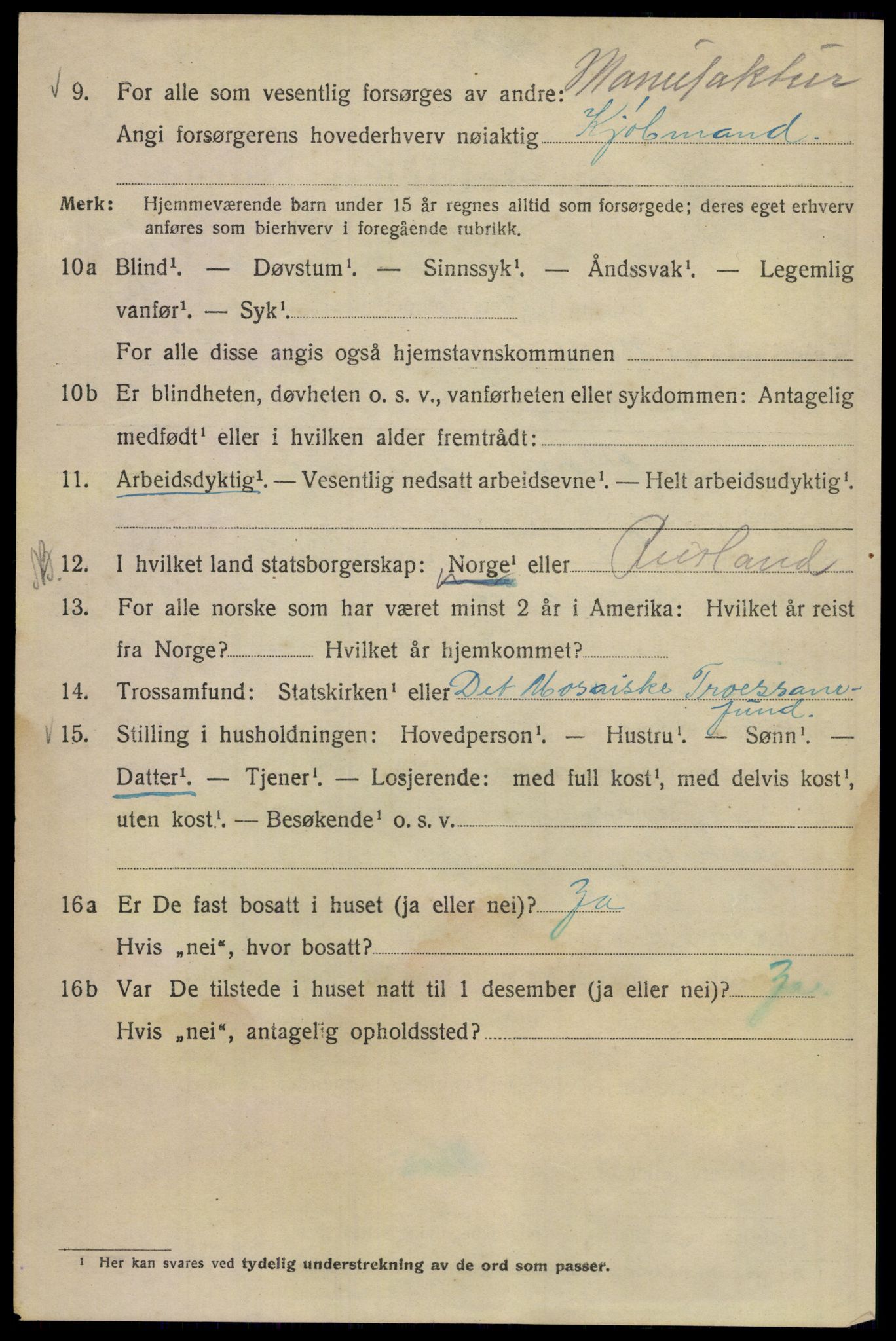 SAO, Folketelling 1920 for 0301 Kristiania kjøpstad, 1920, s. 432668