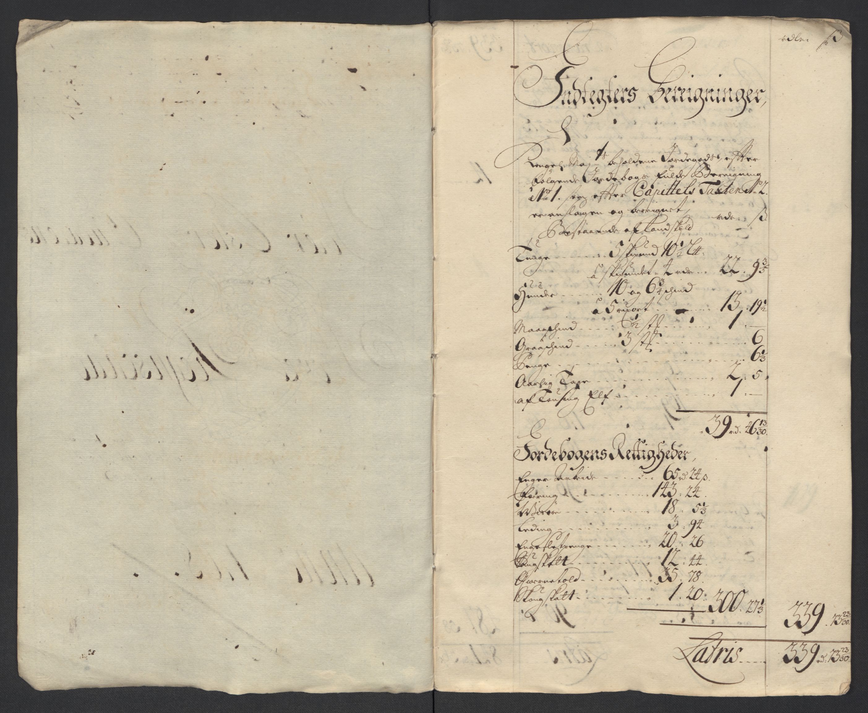 Rentekammeret inntil 1814, Reviderte regnskaper, Fogderegnskap, RA/EA-4092/R13/L0845: Fogderegnskap Solør, Odal og Østerdal, 1708, s. 4