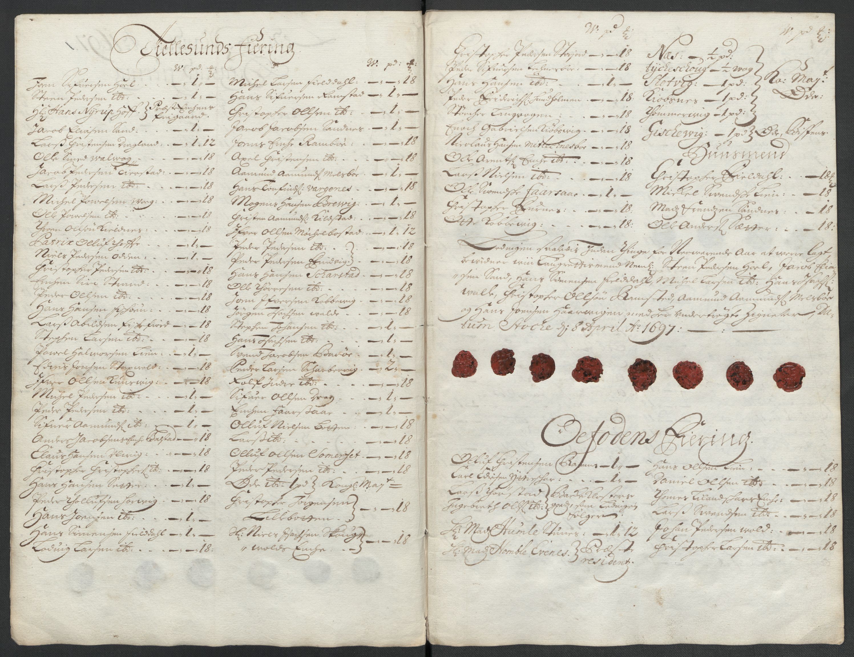 Rentekammeret inntil 1814, Reviderte regnskaper, Fogderegnskap, RA/EA-4092/R66/L4579: Fogderegnskap Salten, 1697-1700, s. 85