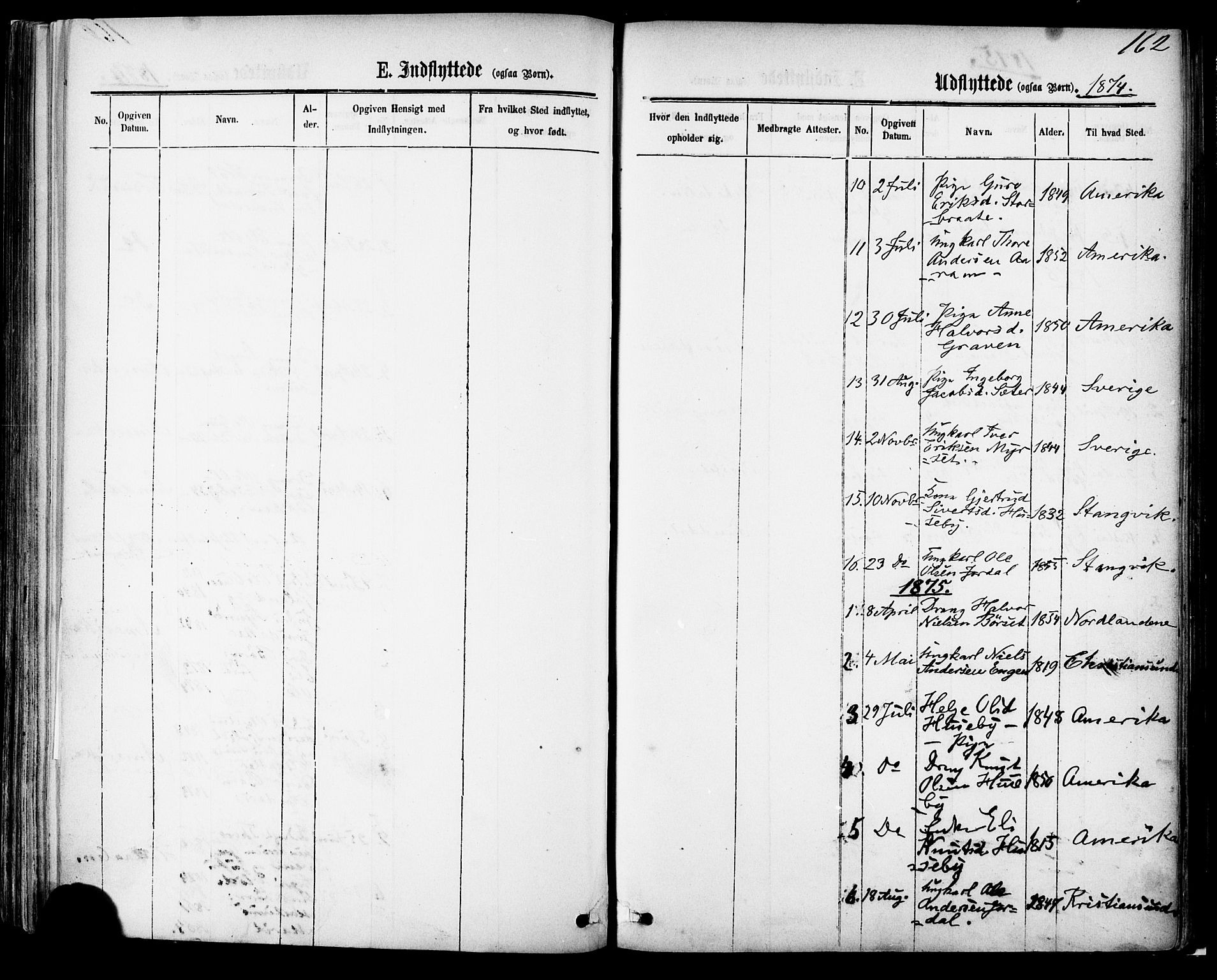 Ministerialprotokoller, klokkerbøker og fødselsregistre - Møre og Romsdal, SAT/A-1454/588/L1005: Ministerialbok nr. 588A02, 1871-1885, s. 162
