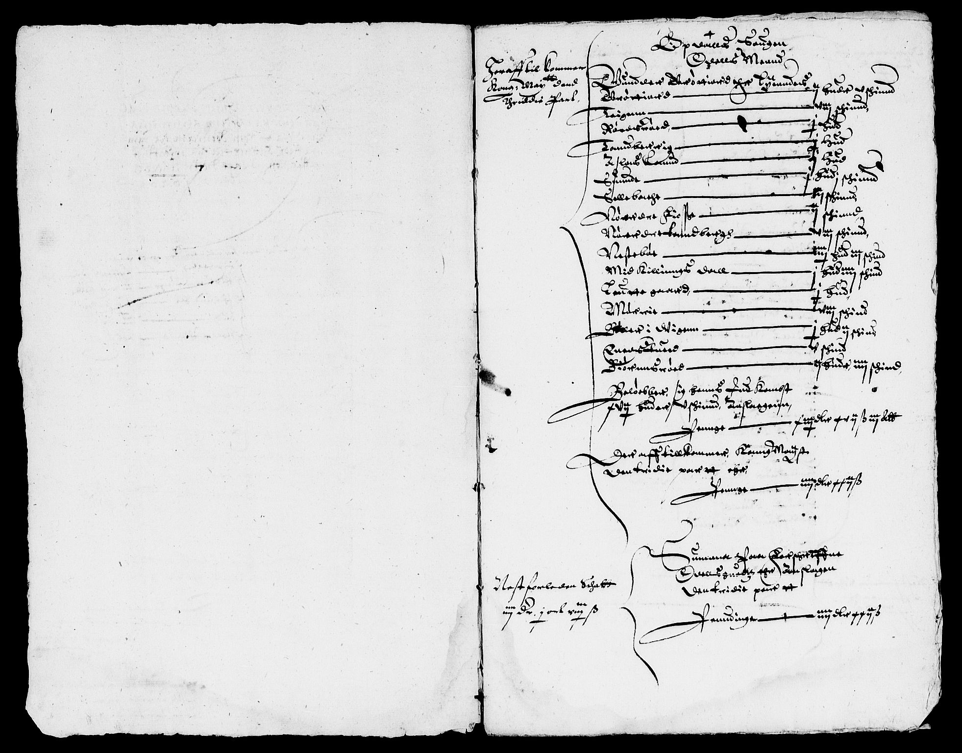 Rentekammeret inntil 1814, Reviderte regnskaper, Lensregnskaper, AV/RA-EA-5023/R/Rb/Rbl/L0002: Brunla len med Numedal len til 1628,  Sandsvær len 1626-28 og Eiker len 1626-37, 1626-1629