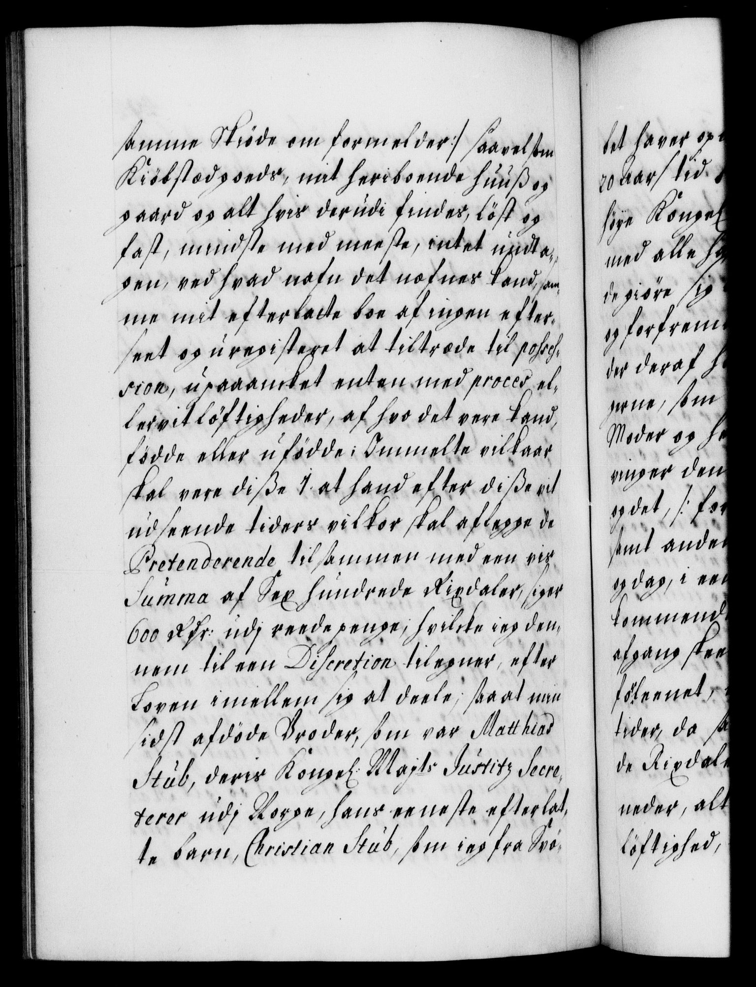 Danske Kanselli 1572-1799, AV/RA-EA-3023/F/Fc/Fca/Fcaa/L0021: Norske registre, 1712-1715, s. 494b