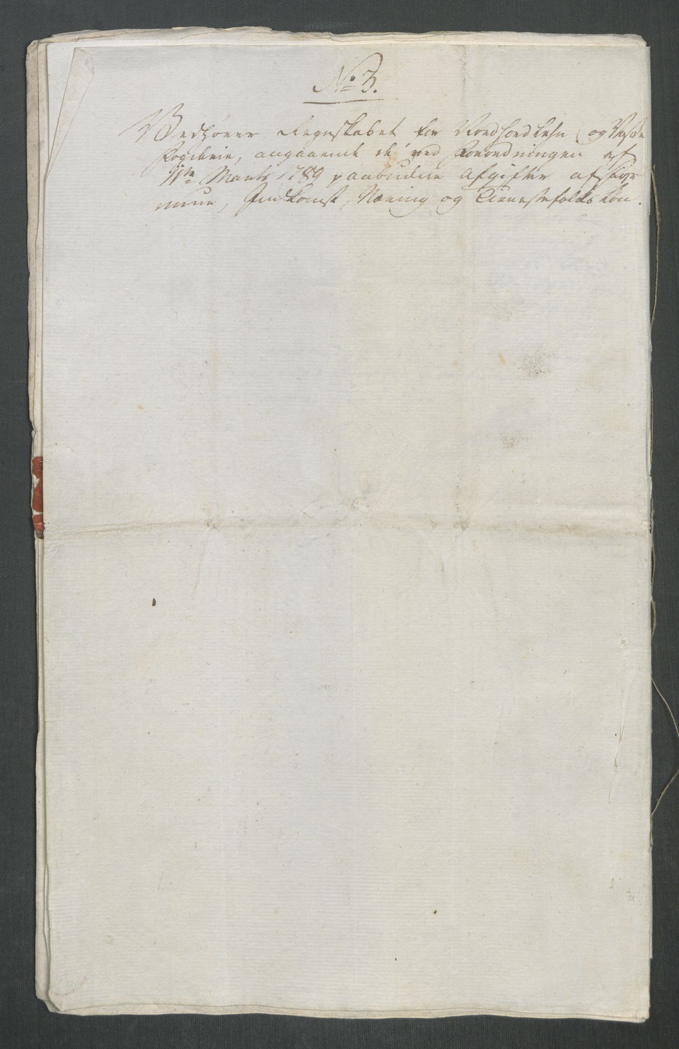 Rentekammeret inntil 1814, Reviderte regnskaper, Mindre regnskaper, AV/RA-EA-4068/Rf/Rfe/L0028: Nedre Romerike fogderi. Nedre Telemark og Bamle fogderi, Nordhordland og Voss fogderi, 1789, s. 364