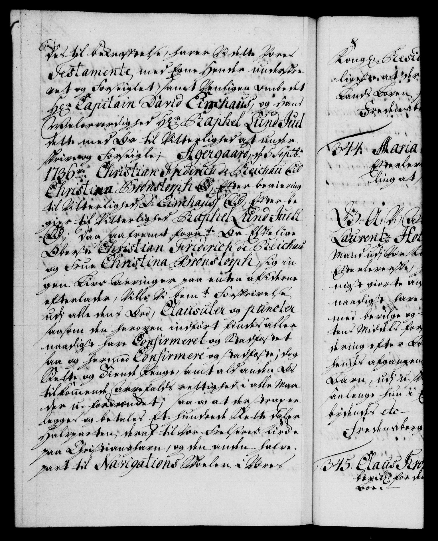 Danske Kanselli 1572-1799, AV/RA-EA-3023/F/Fc/Fca/Fcaa/L0029: Norske registre, 1735-1736, s. 670b