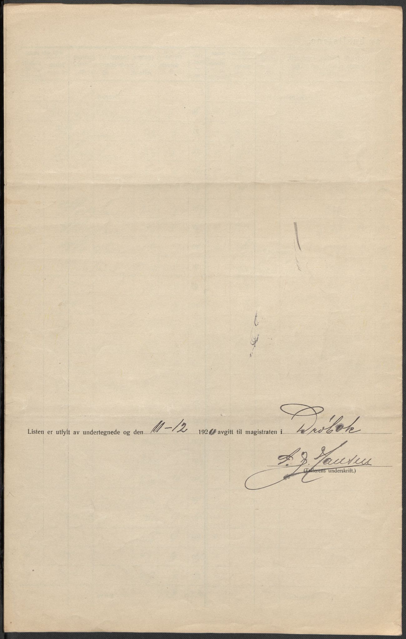 SAO, Folketelling 1920 for 0203 Drøbak kjøpstad, 1920, s. 23