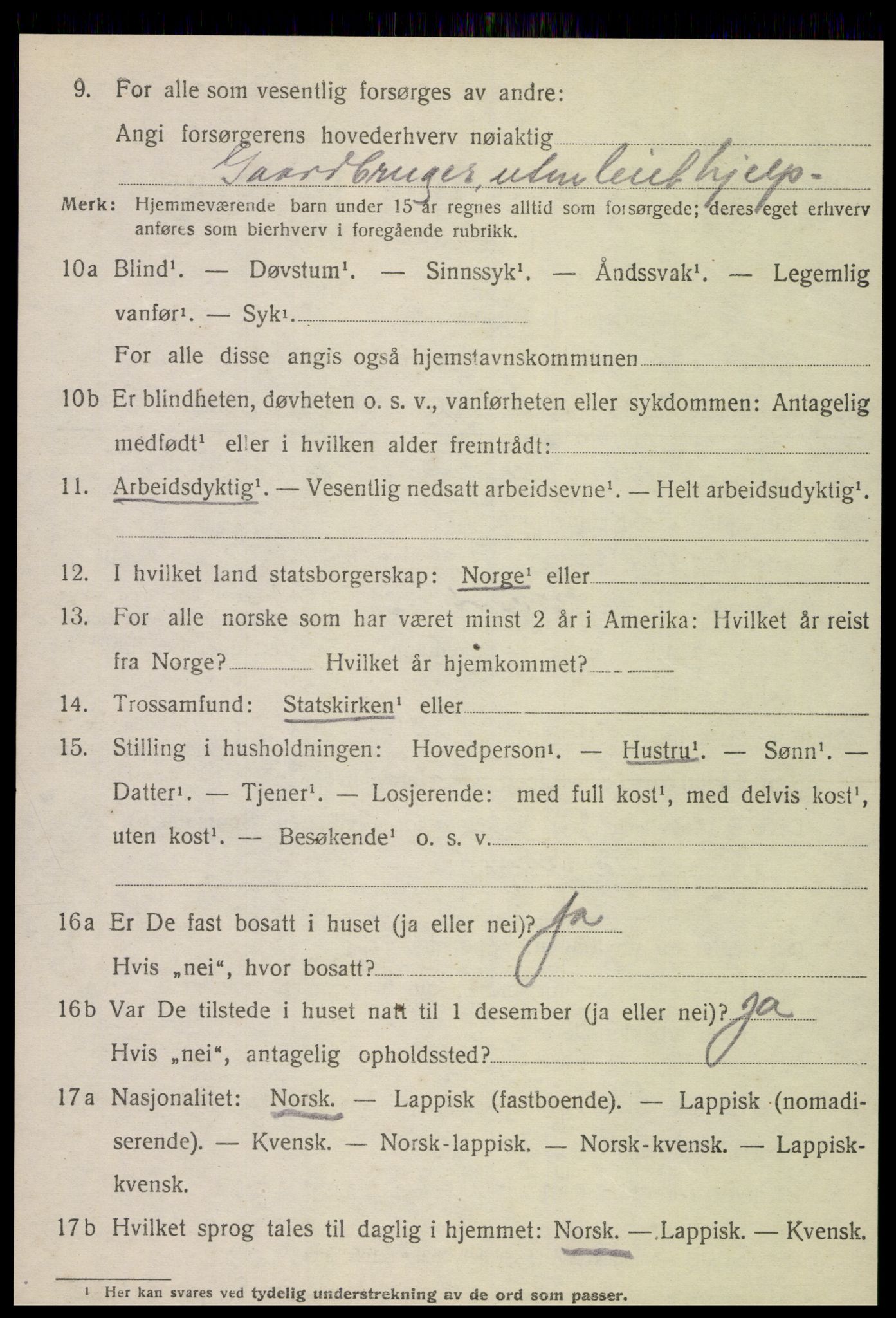 SAT, Folketelling 1920 for 1837 Meløy herred, 1920, s. 9194