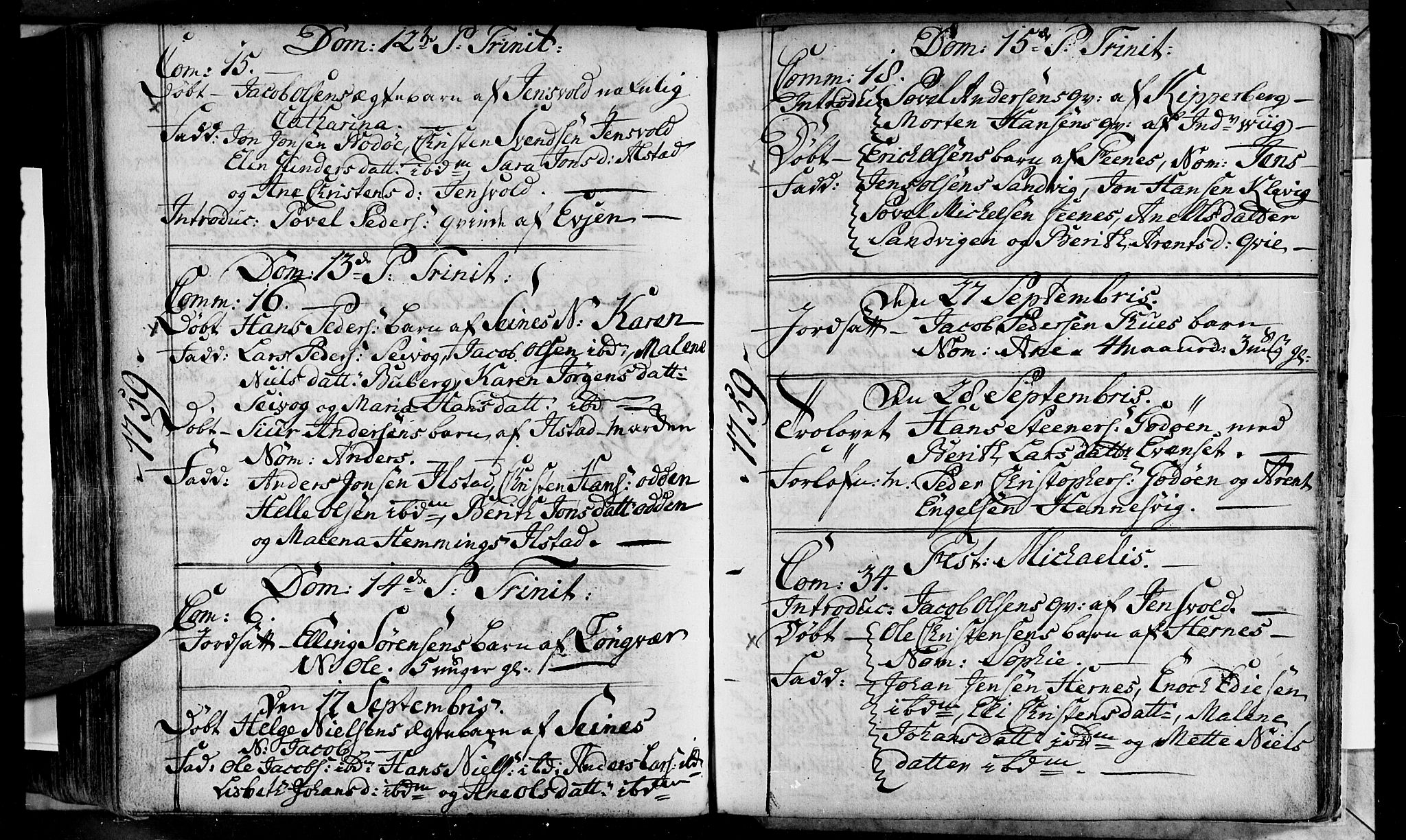 Ministerialprotokoller, klokkerbøker og fødselsregistre - Nordland, AV/SAT-A-1459/801/L0002: Ministerialbok nr. 801A02, 1744-1761