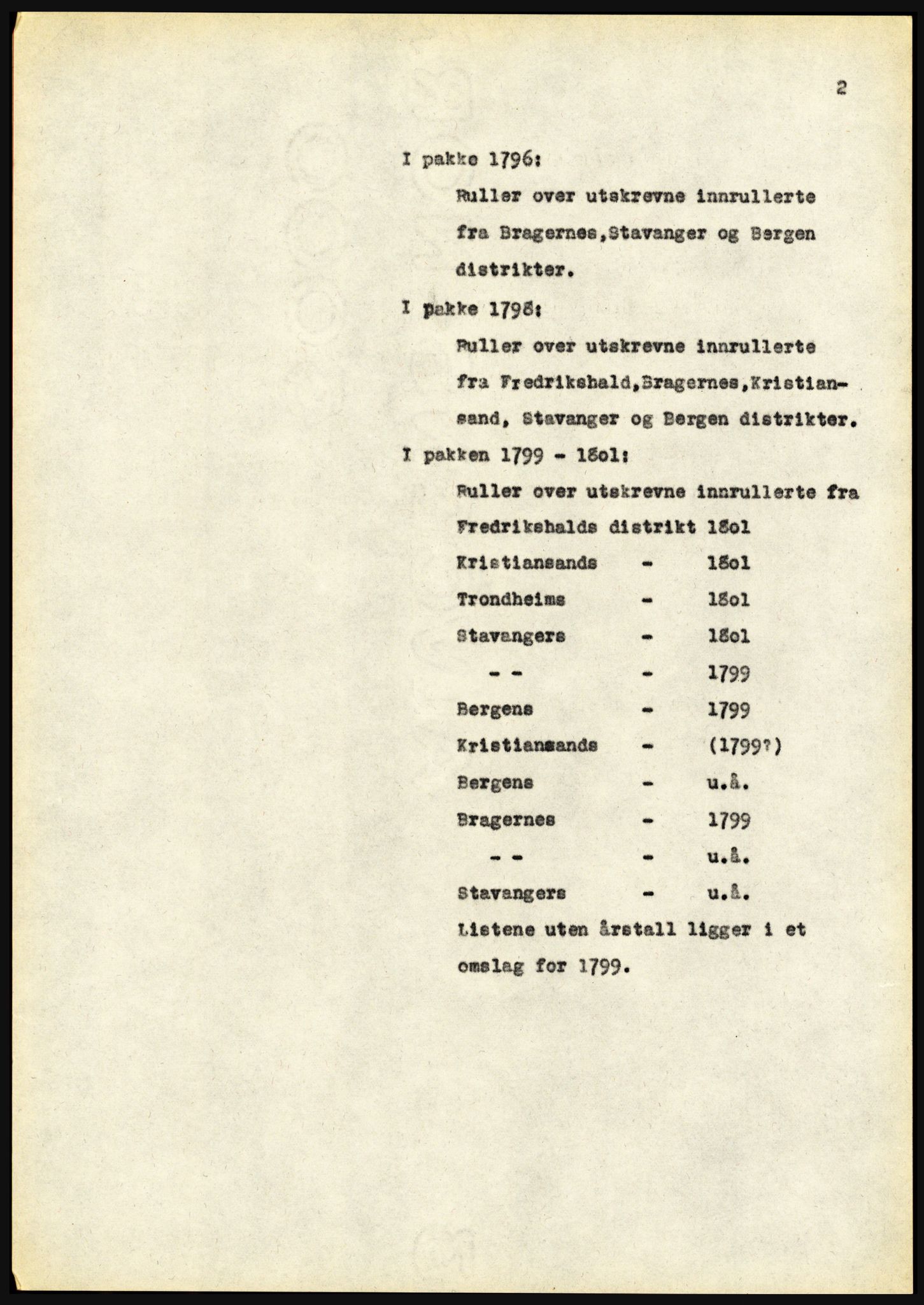 Riksarkivet, Seksjon for eldre arkiv og spesialsamlinger, AV/RA-EA-6797/H/Ha, 1953, s. 2