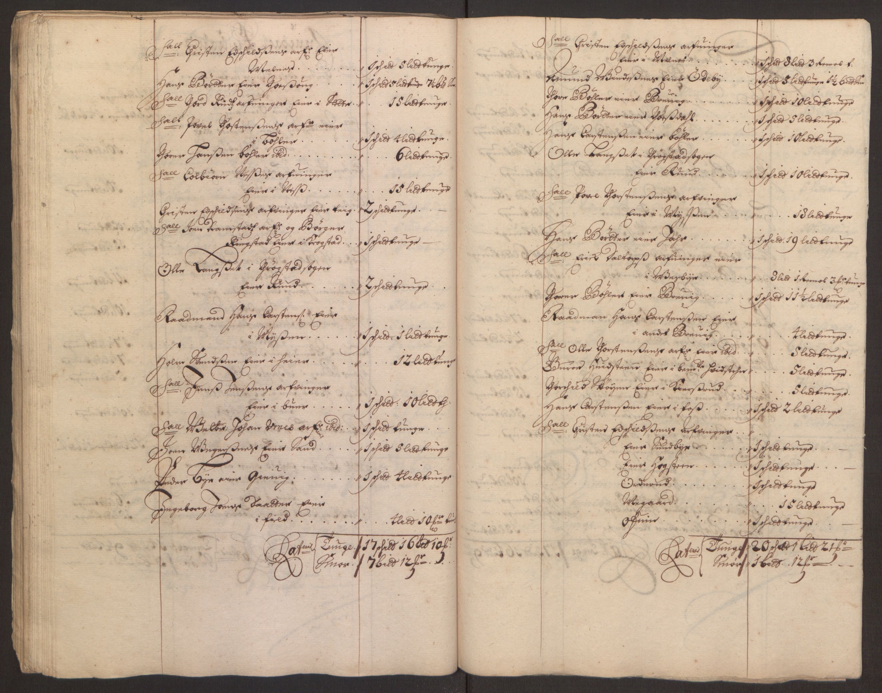 Rentekammeret inntil 1814, Reviderte regnskaper, Fogderegnskap, RA/EA-4092/R11/L0579: Fogderegnskap Nedre Romerike, 1694-1695, s. 159