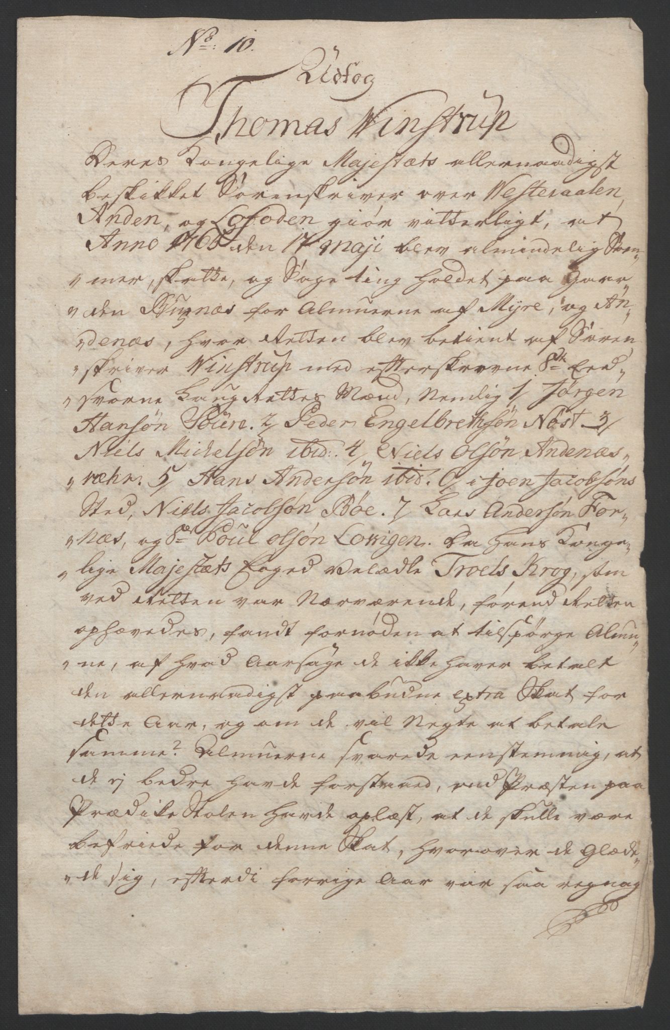 Rentekammeret inntil 1814, Reviderte regnskaper, Fogderegnskap, AV/RA-EA-4092/R67/L4747: Ekstraskatten Vesterålen, Andenes og Lofoten, 1762-1766, s. 437