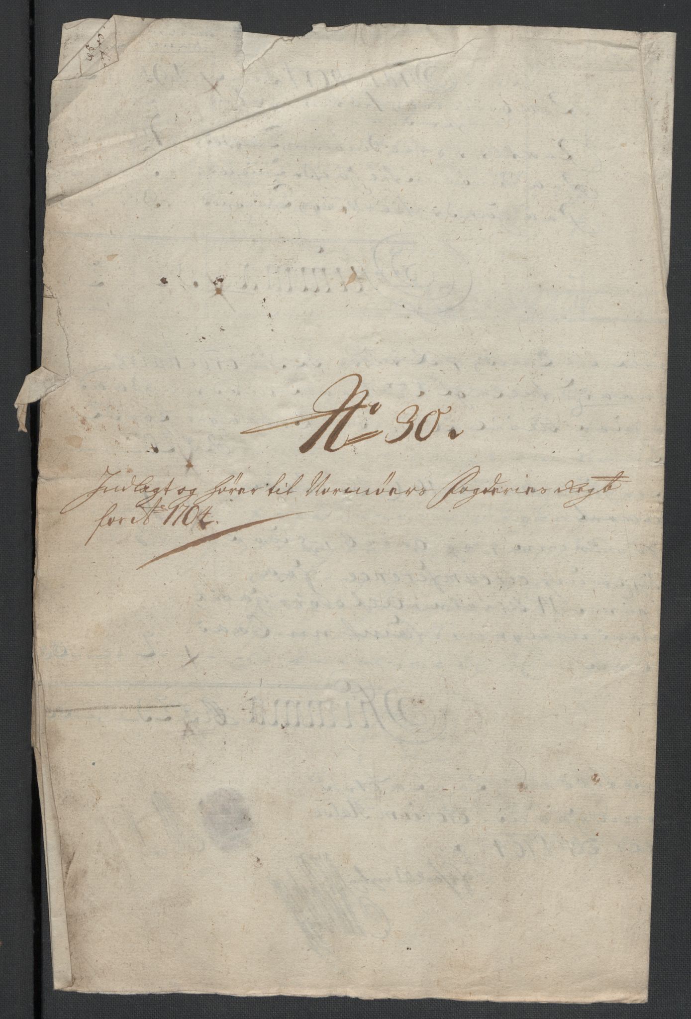 Rentekammeret inntil 1814, Reviderte regnskaper, Fogderegnskap, RA/EA-4092/R56/L3740: Fogderegnskap Nordmøre, 1703-1704, s. 376