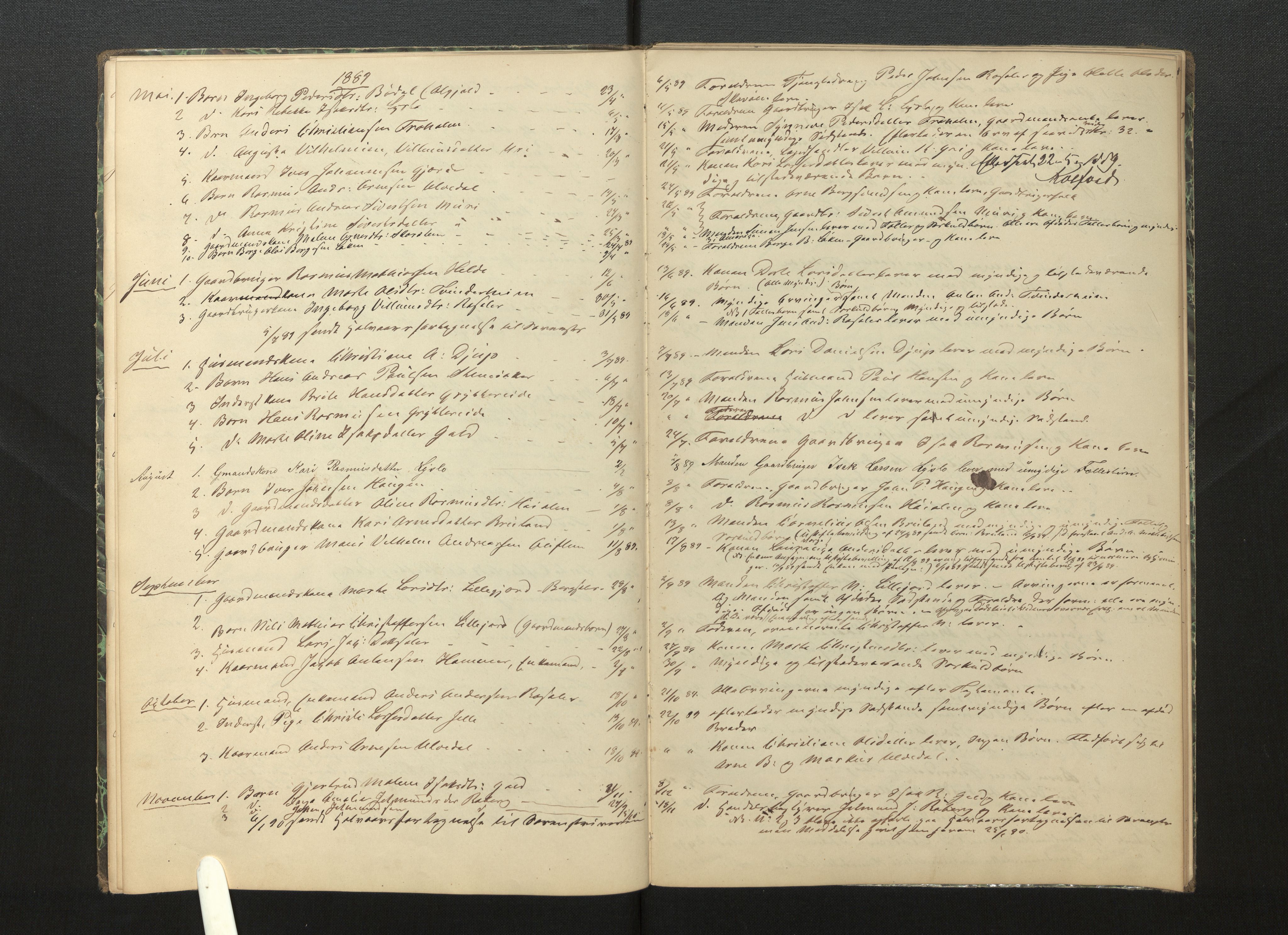Lensmannen i Stryn og Innvik, AV/SAB-A-30201/0006/L0004: Dødsfallprotokoll, 1882-1896