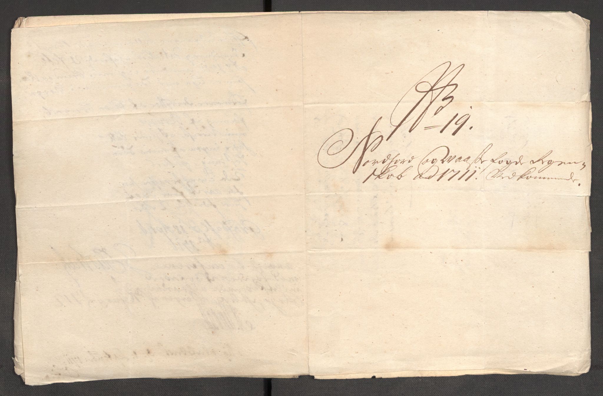 Rentekammeret inntil 1814, Reviderte regnskaper, Fogderegnskap, RA/EA-4092/R51/L3193: Fogderegnskap Nordhordland og Voss, 1711, s. 416