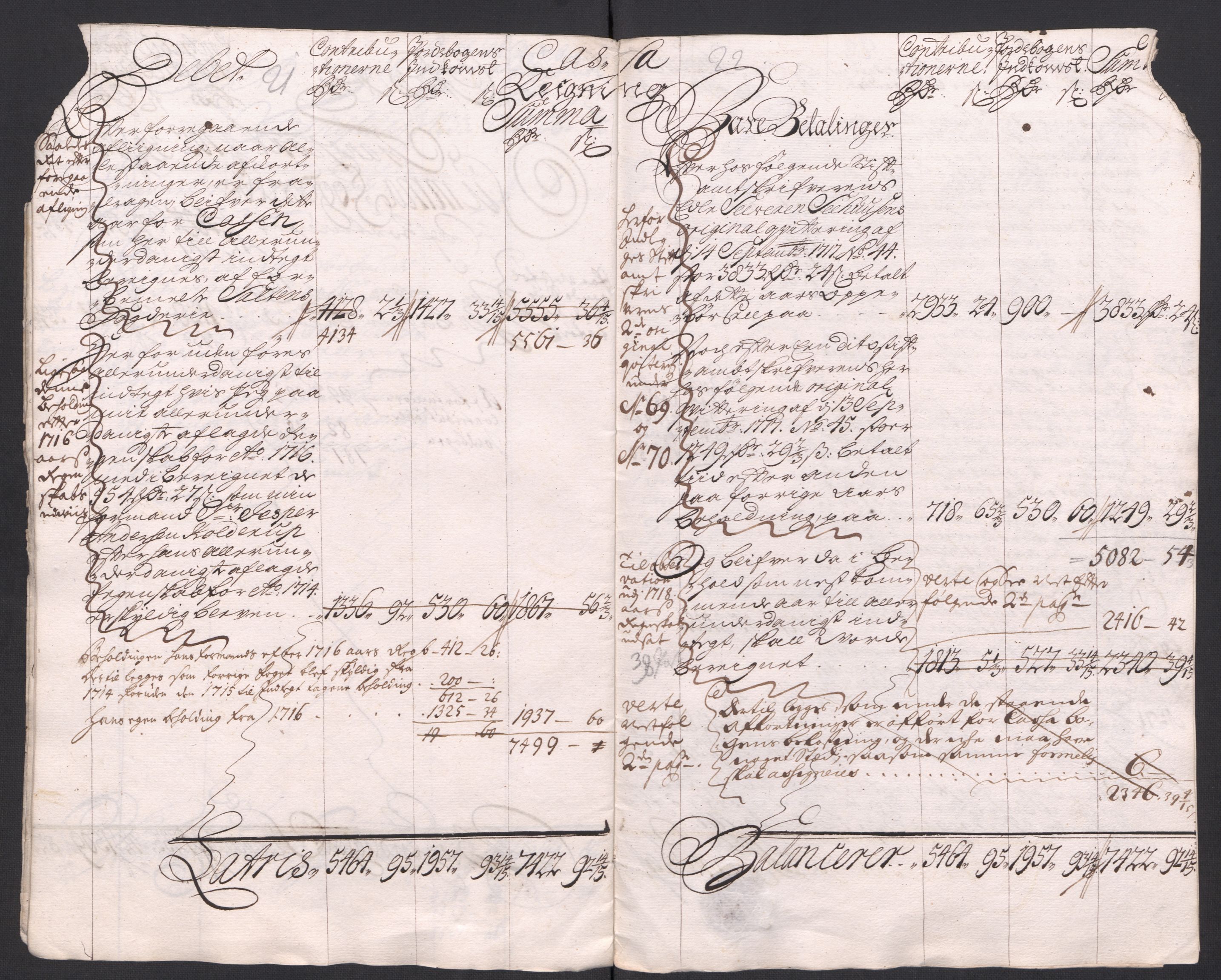 Rentekammeret inntil 1814, Reviderte regnskaper, Fogderegnskap, RA/EA-4092/R66/L4587: Fogderegnskap Salten, 1717, s. 17