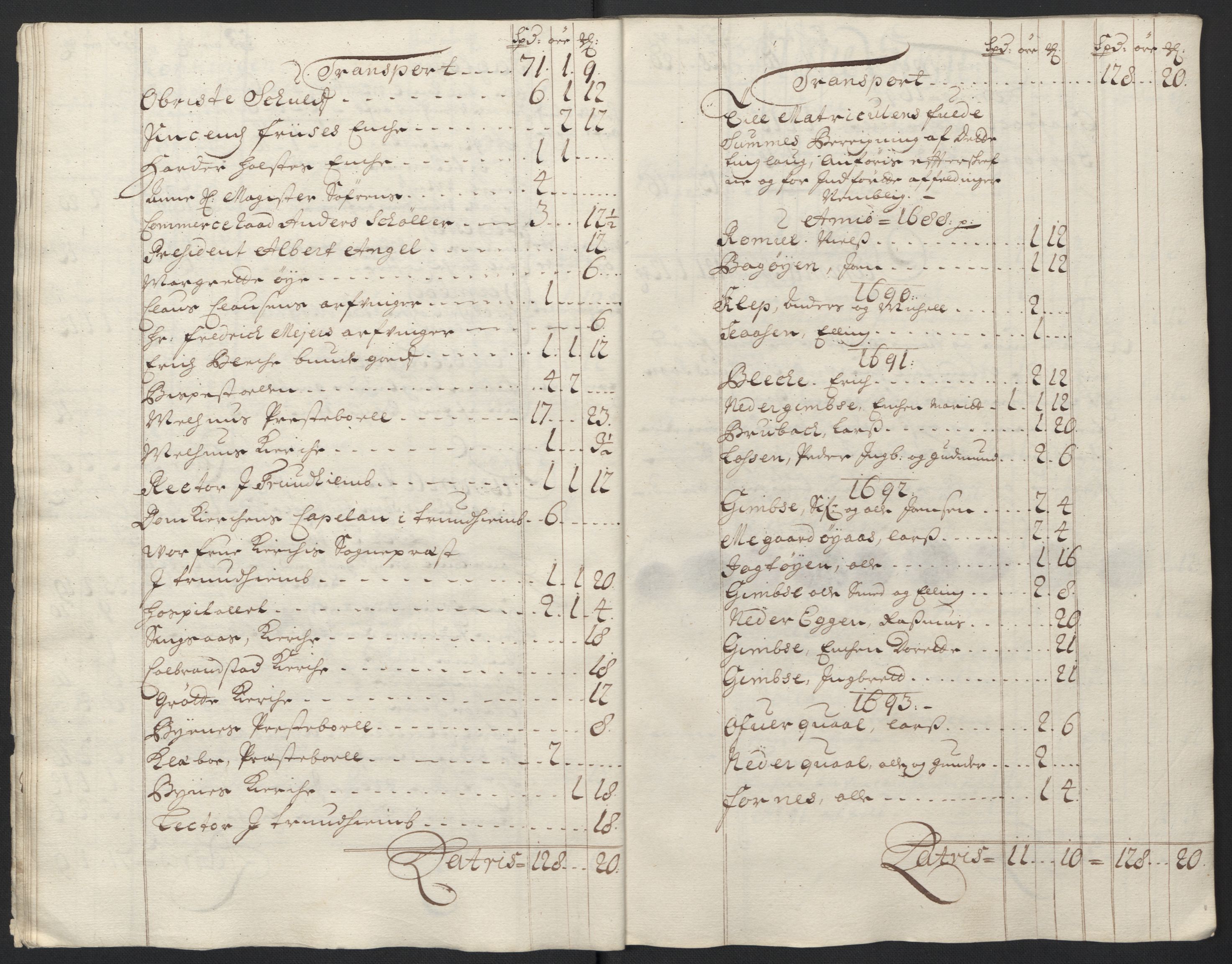 Rentekammeret inntil 1814, Reviderte regnskaper, Fogderegnskap, RA/EA-4092/R60/L3950: Fogderegnskap Orkdal og Gauldal, 1700, s. 253