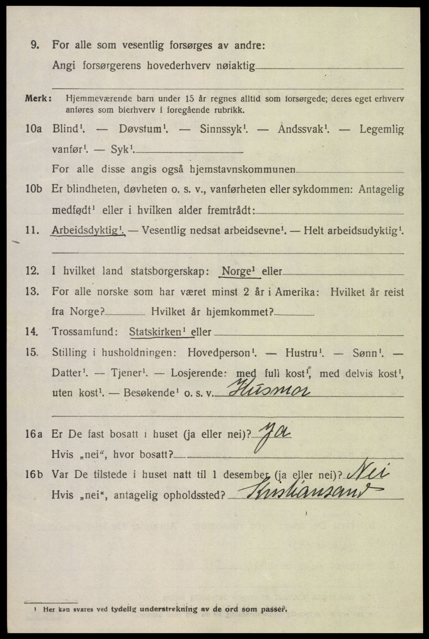 SAK, Folketelling 1920 for 1017 Greipstad herred, 1920, s. 505