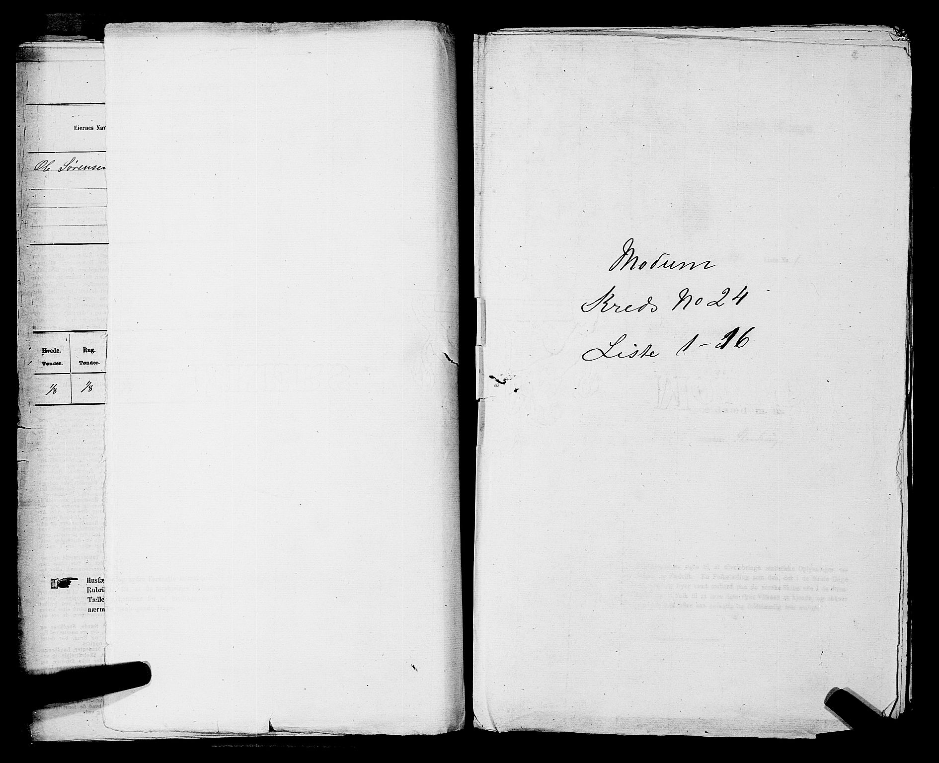 SAKO, Folketelling 1875 for 0623P Modum prestegjeld, 1875, s. 2881
