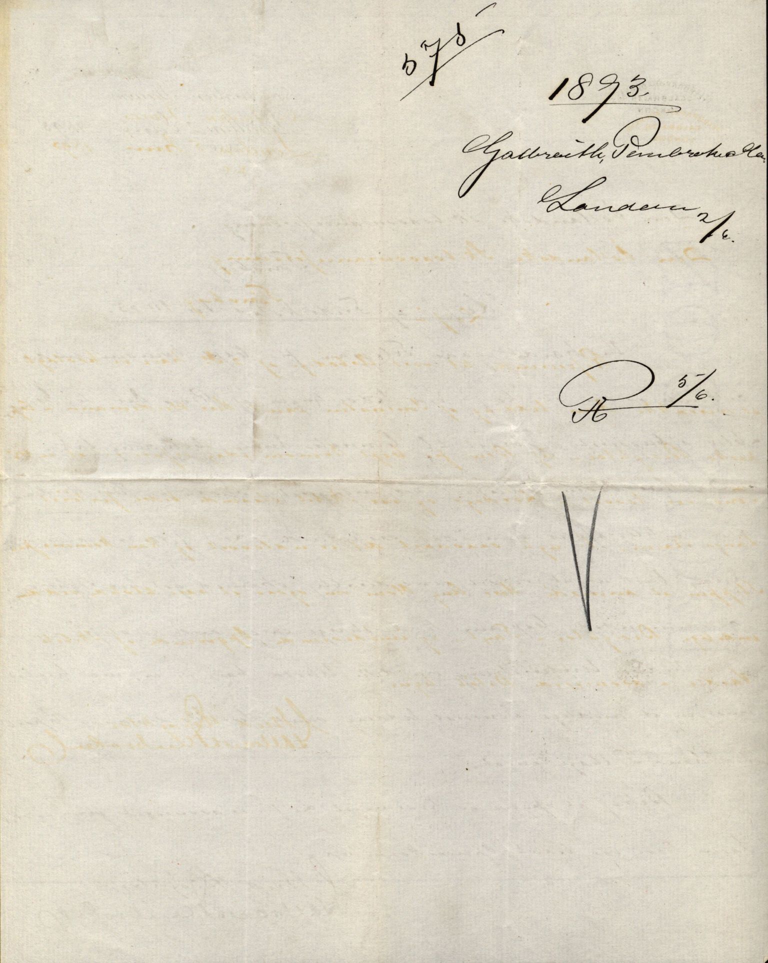 Pa 63 - Østlandske skibsassuranceforening, VEMU/A-1079/G/Ga/L0030/0001: Havaridokumenter / Leif, Korsvei, Margret, Mangerton, Mathilde, Island, Andover, 1893, s. 134