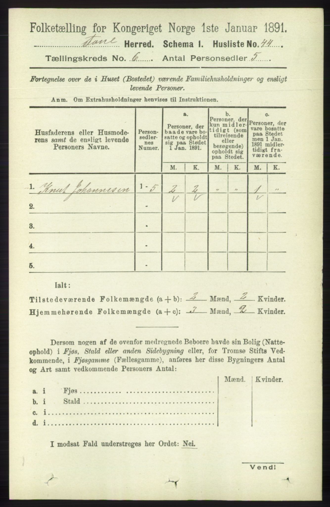 RA, Folketelling 1891 for 1249 Fana herred, 1891, s. 2553