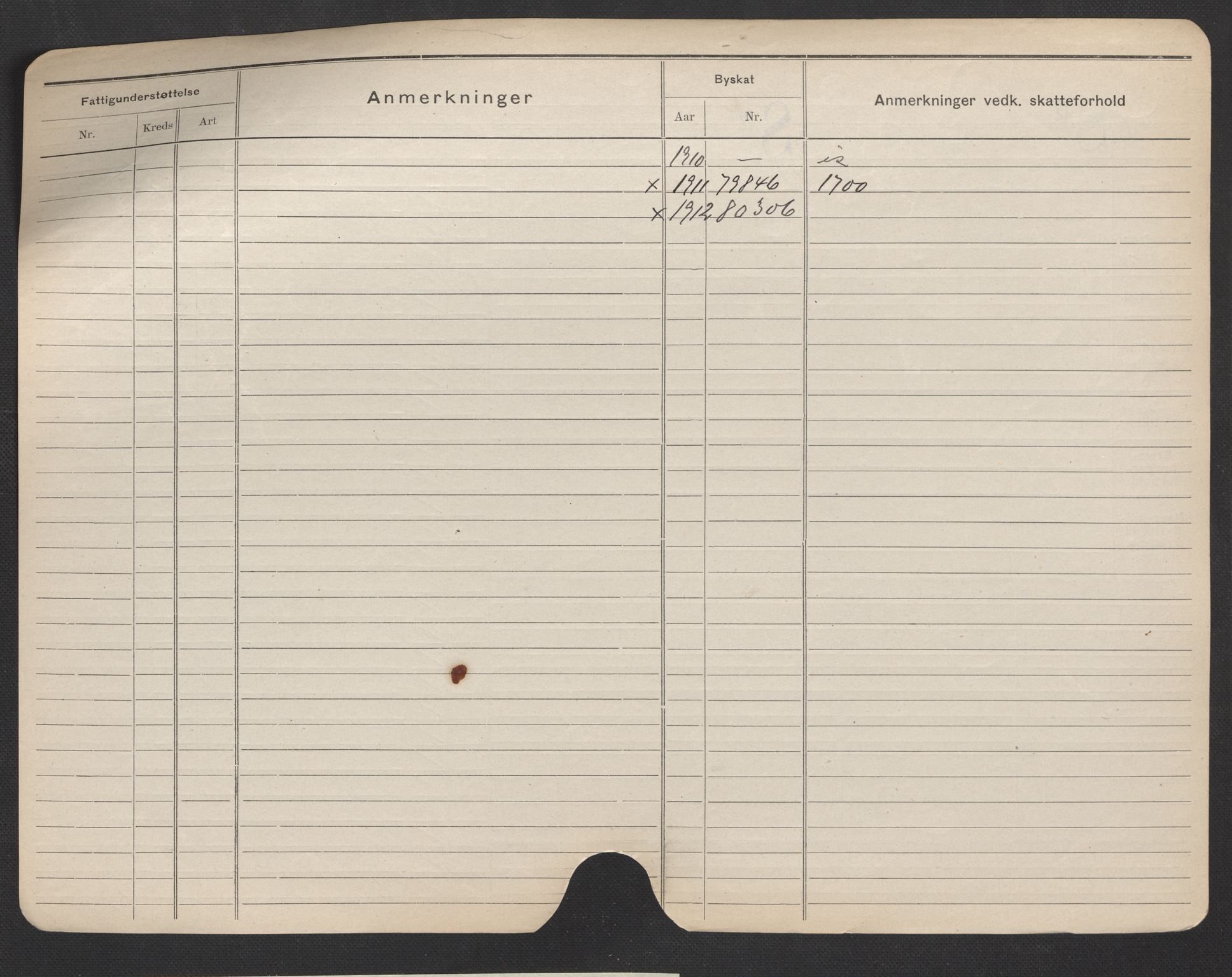 Oslo folkeregister, Registerkort, SAO/A-11715/F/Fa/Fac/L0007: Menn, 1906-1914, s. 225b