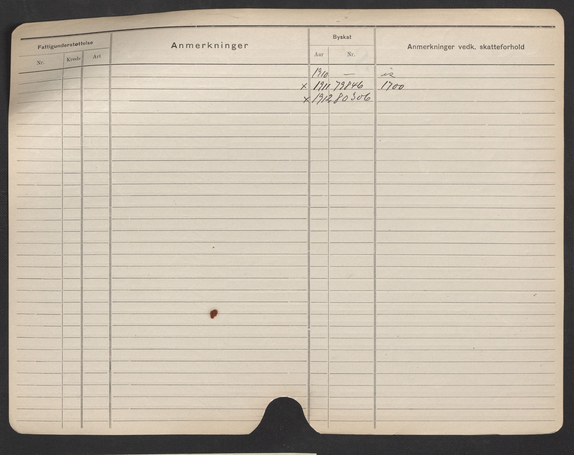 Oslo folkeregister, Registerkort, AV/SAO-A-11715/F/Fa/Fac/L0007: Menn, 1906-1914, s. 225b