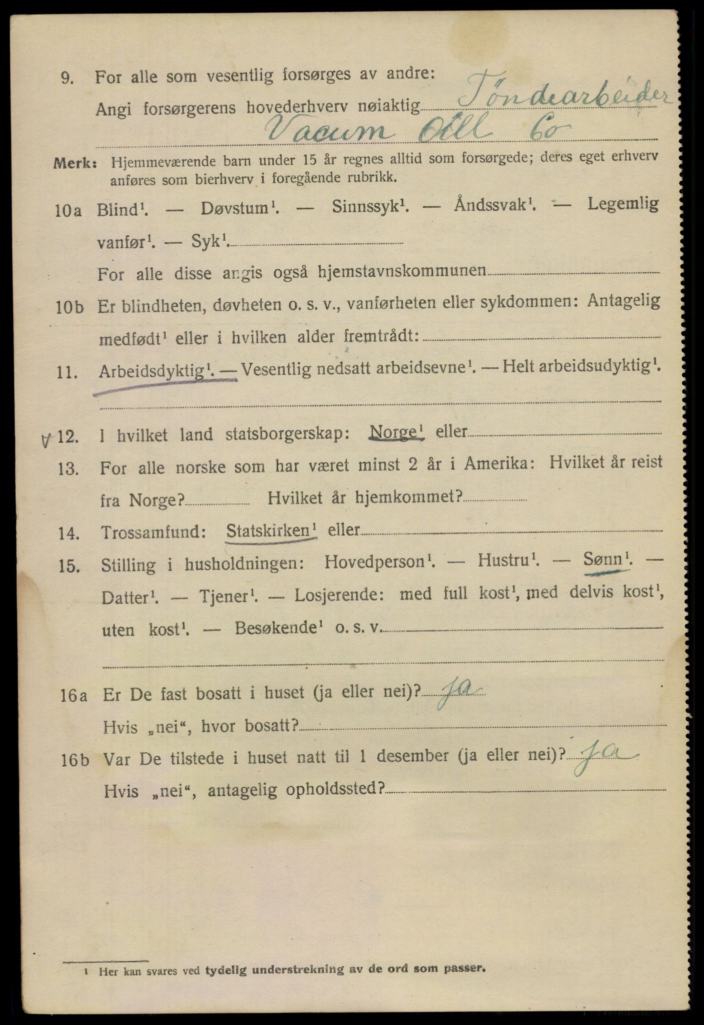 SAO, Folketelling 1920 for 0301 Kristiania kjøpstad, 1920, s. 434892