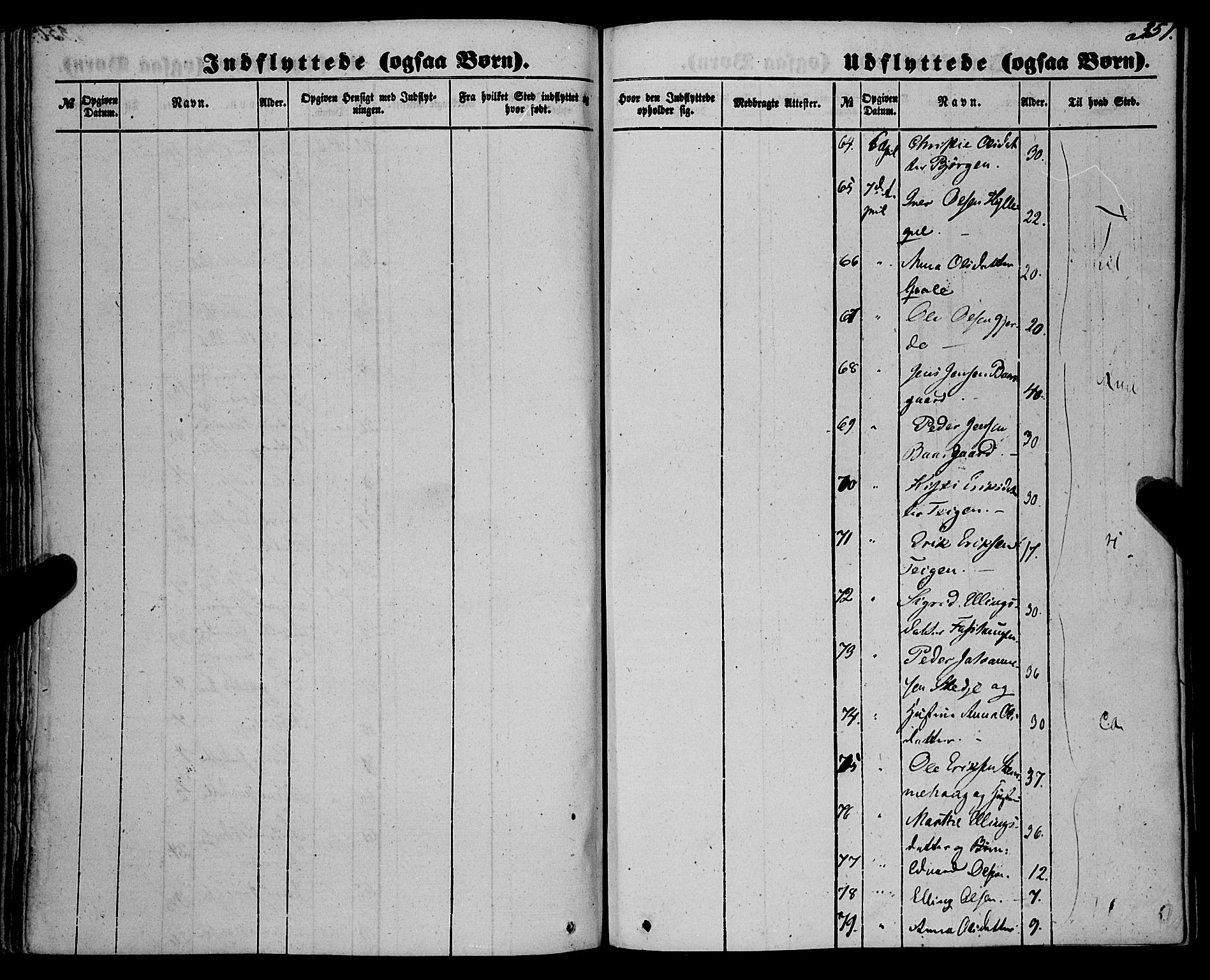 Sogndal sokneprestembete, AV/SAB-A-81301/H/Haa/Haaa/L0012II: Ministerialbok nr. A 12II, 1847-1877, s. 351