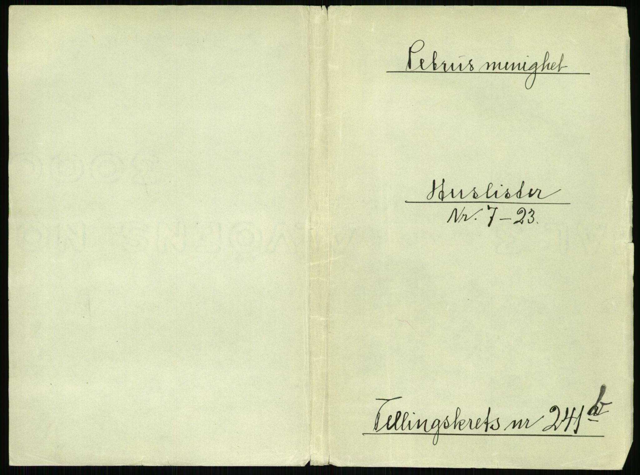 RA, Folketelling 1891 for 0301 Kristiania kjøpstad, 1891, s. 146343