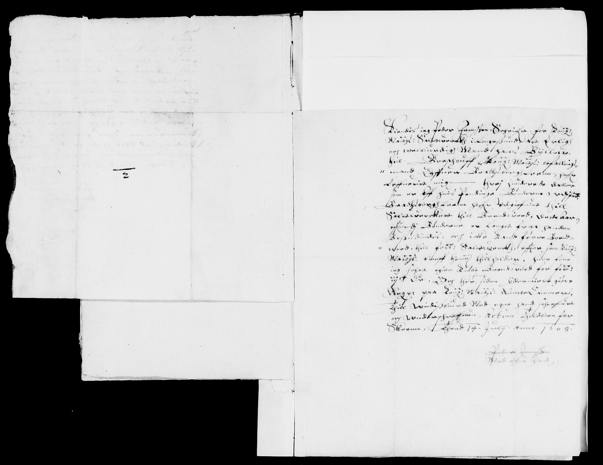 Rentekammeret inntil 1814, Reviderte regnskaper, Lensregnskaper, AV/RA-EA-5023/R/Rb/Rbp/L0003: Bratsberg len, 1608-1611