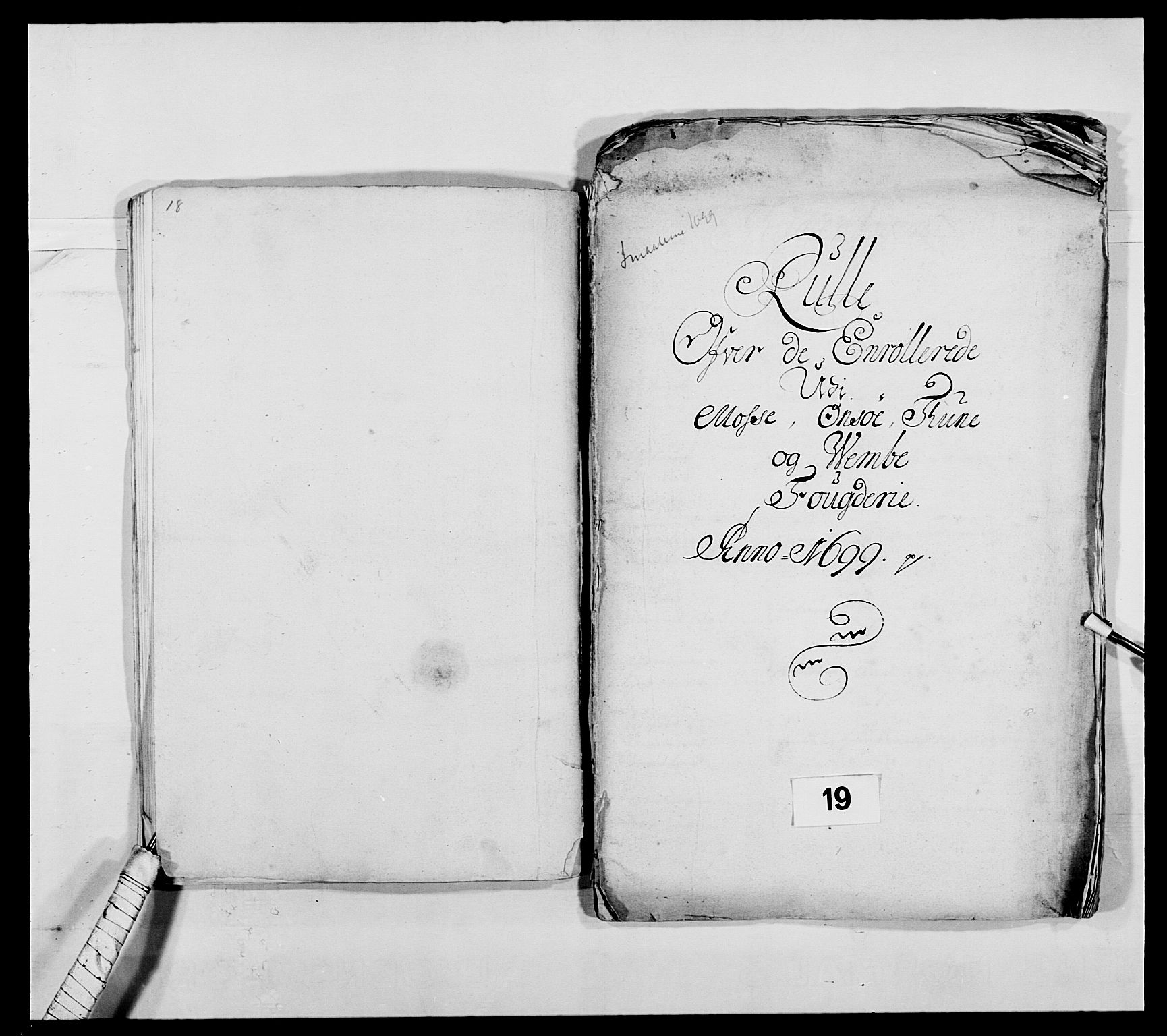 Kommanderende general (KG I) med Det norske krigsdirektorium, AV/RA-EA-5419/E/Ea/L0494: Smålenske regiment, 1697-1717, s. 83