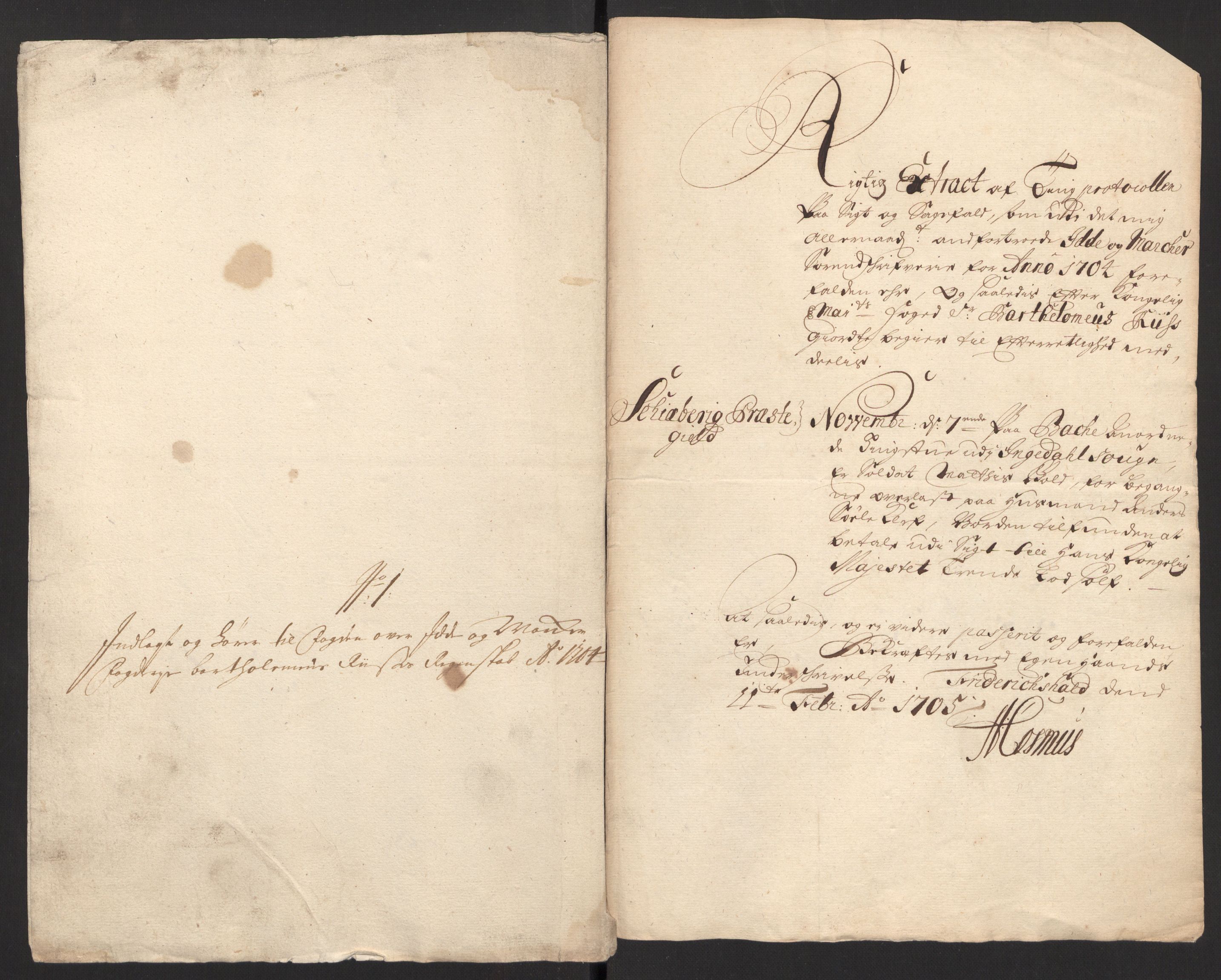Rentekammeret inntil 1814, Reviderte regnskaper, Fogderegnskap, RA/EA-4092/R01/L0017: Fogderegnskap Idd og Marker, 1704-1706, s. 26