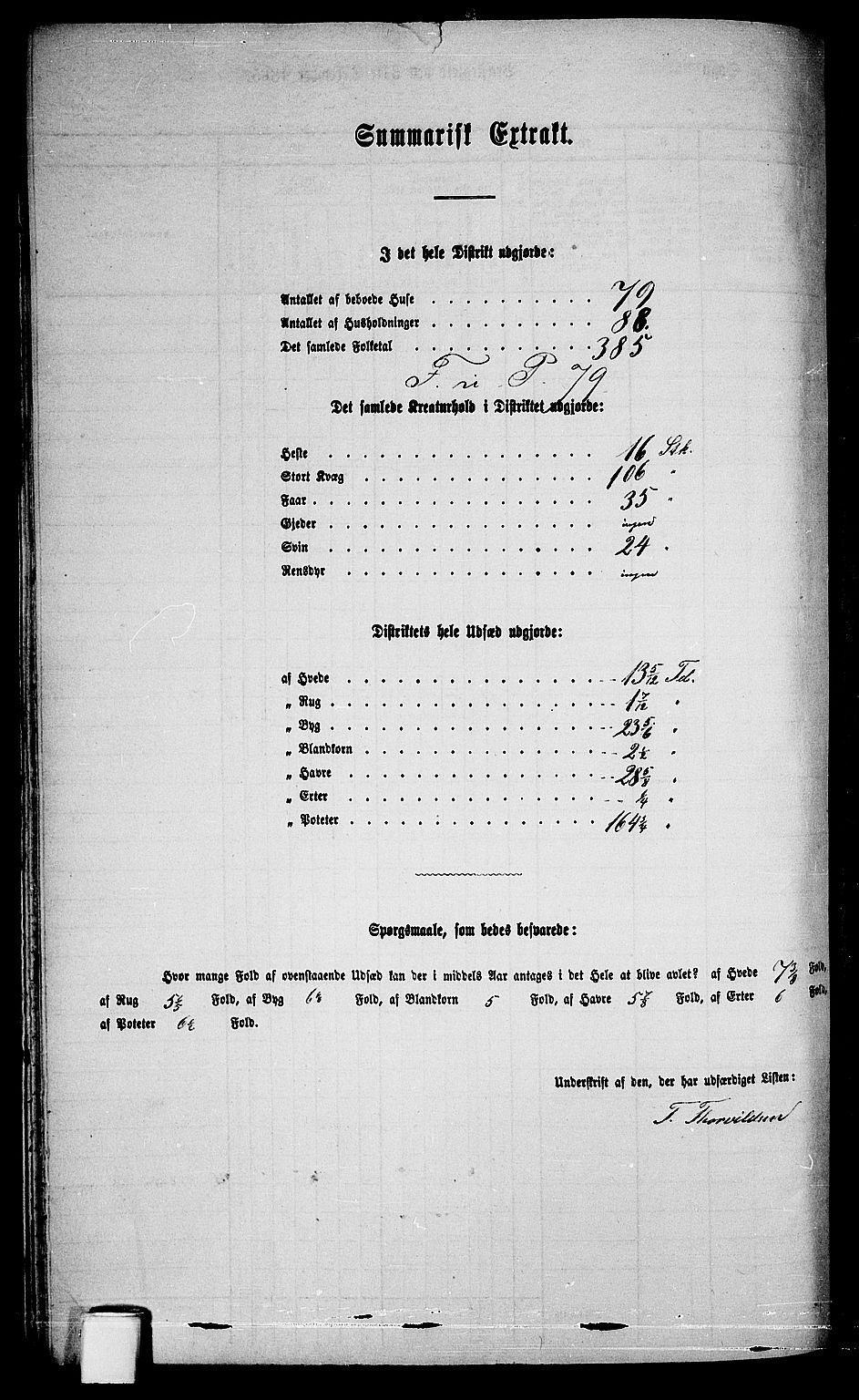 RA, Folketelling 1865 for 0920P Øyestad prestegjeld, 1865, s. 67