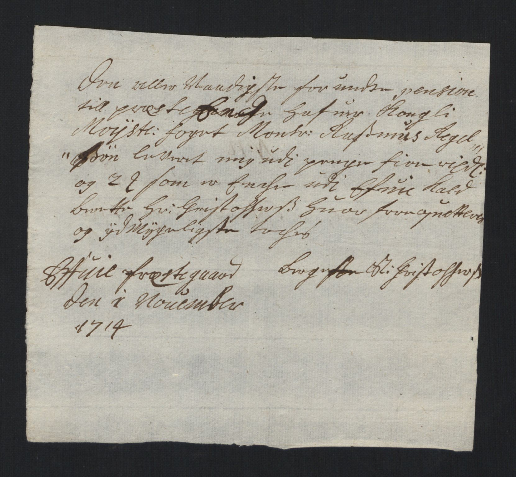Rentekammeret inntil 1814, Reviderte regnskaper, Fogderegnskap, AV/RA-EA-4092/R40/L2451: Fogderegnskap Råbyggelag, 1714-1715, s. 94