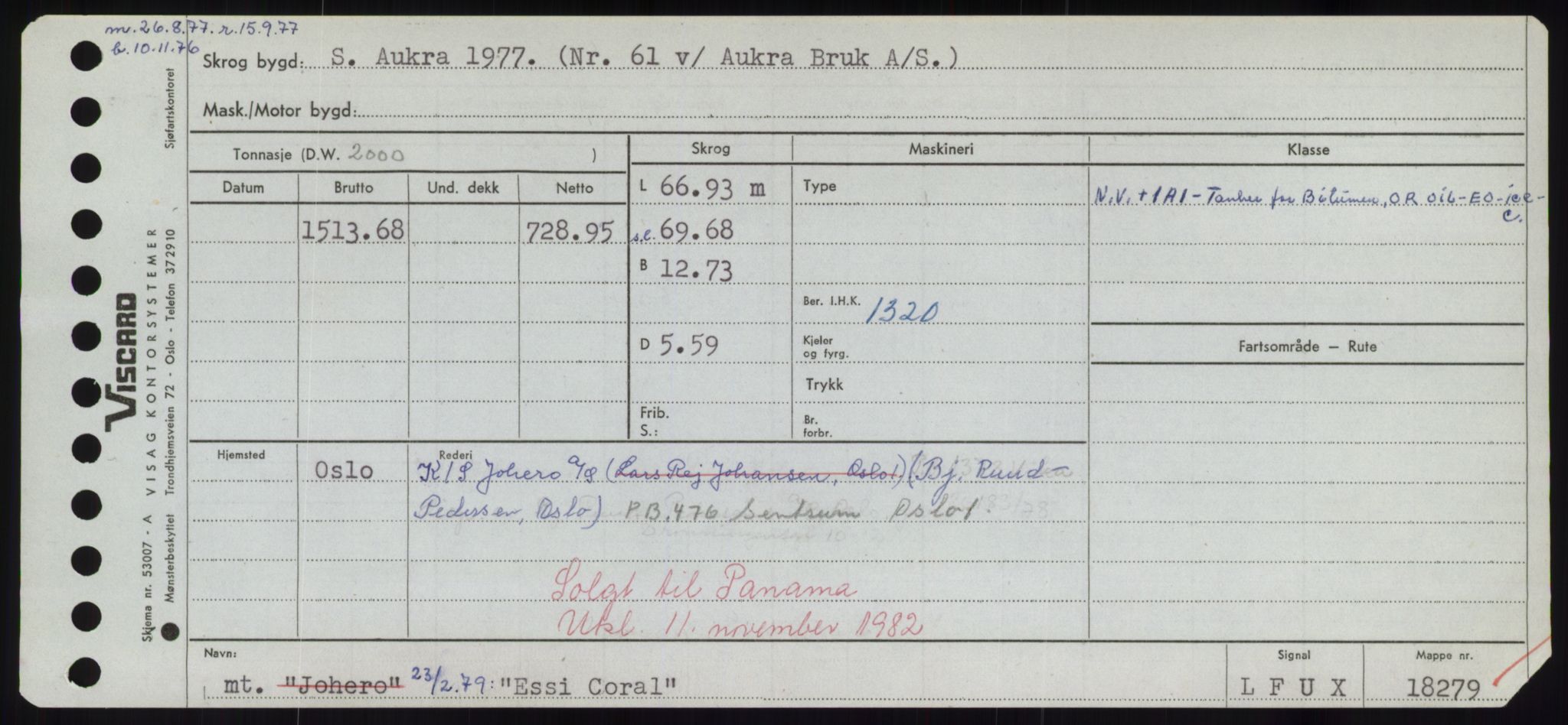 Sjøfartsdirektoratet med forløpere, Skipsmålingen, AV/RA-S-1627/H/Hd/L0009: Fartøy, E, s. 569