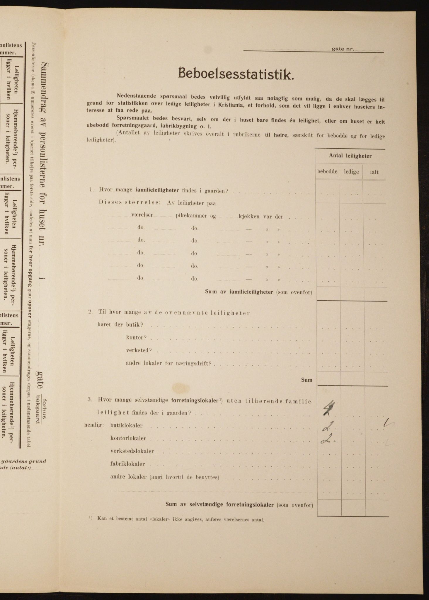 OBA, Kommunal folketelling 1.2.1910 for Kristiania, 1910, s. 55560