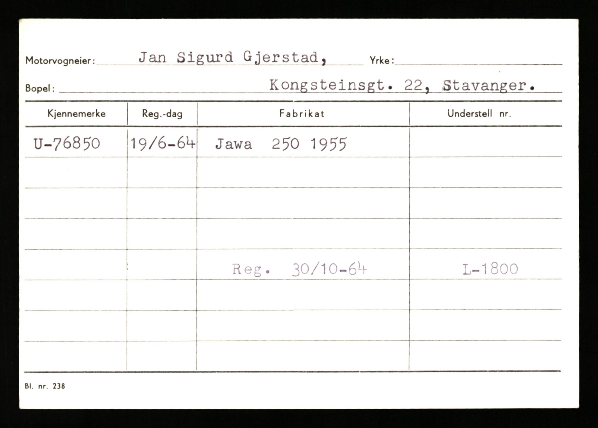 Stavanger trafikkstasjon, AV/SAST-A-101942/0/G/L0008: Registreringsnummer: 67519 - 84533, 1930-1971, s. 1251