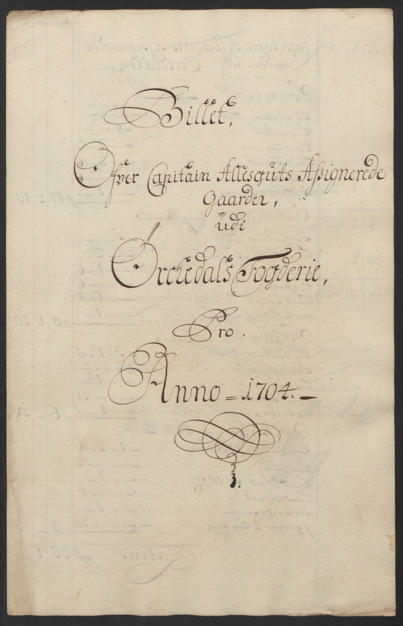 Rentekammeret inntil 1814, Reviderte regnskaper, Fogderegnskap, RA/EA-4092/R60/L3954: Fogderegnskap Orkdal og Gauldal, 1704, s. 214