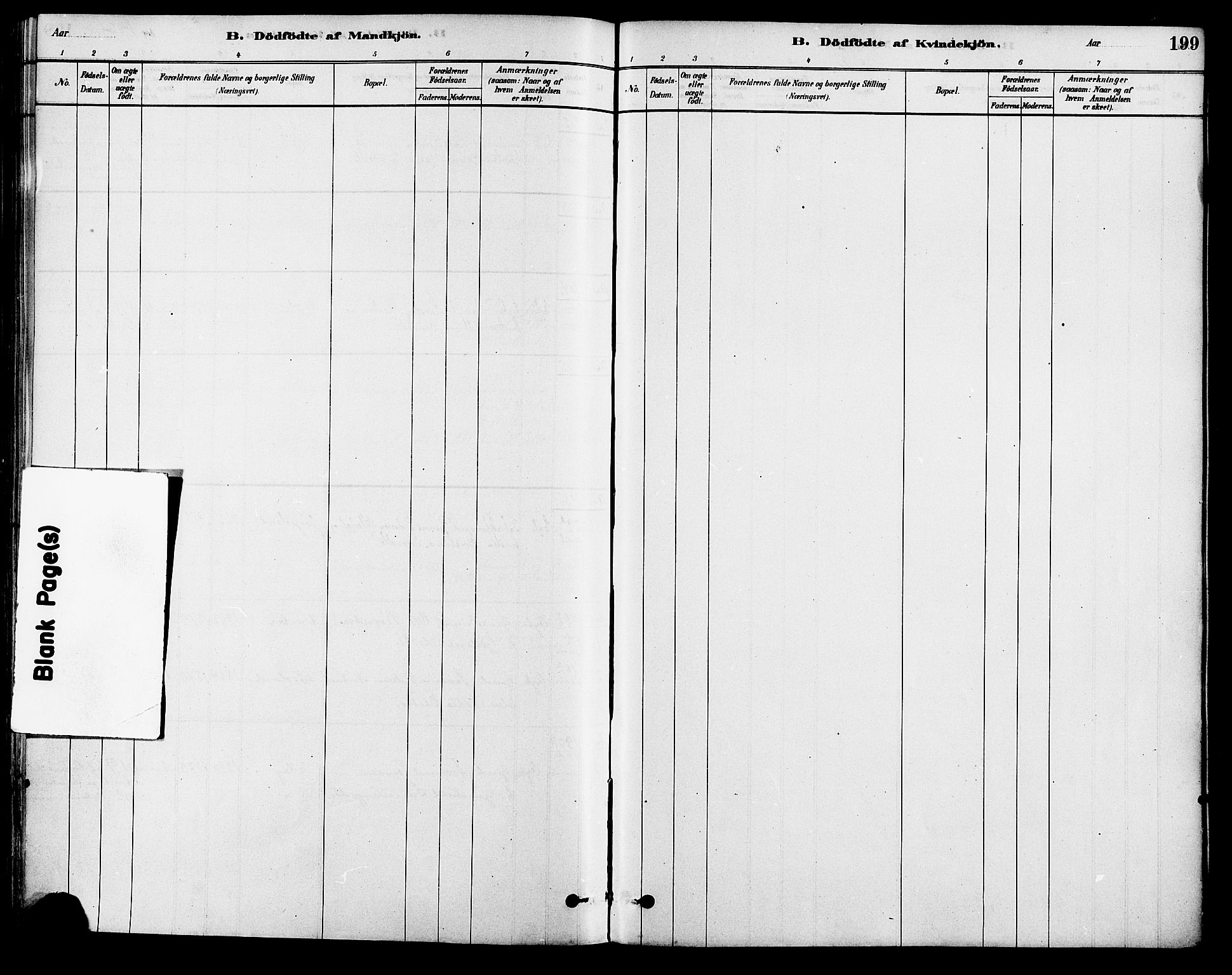 Strand sokneprestkontor, SAST/A-101828/H/Ha/Haa/L0009: Ministerialbok nr. A 9, 1877-1908, s. 199