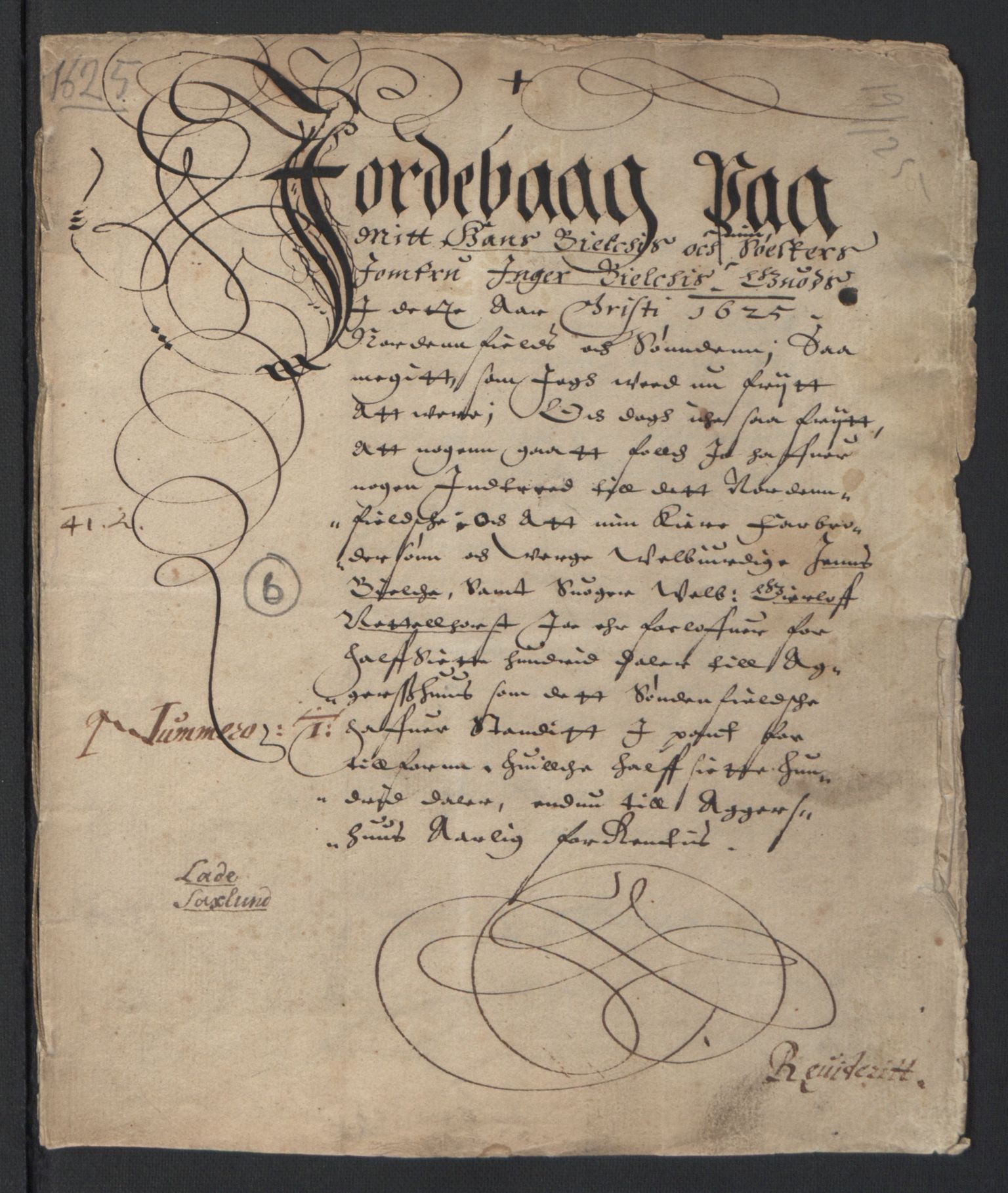 Stattholderembetet 1572-1771, AV/RA-EA-2870/Ek/L0007/0001: Jordebøker til utlikning av rosstjeneste 1624-1626: / Adelsjordebøker, 1624-1625, s. 48