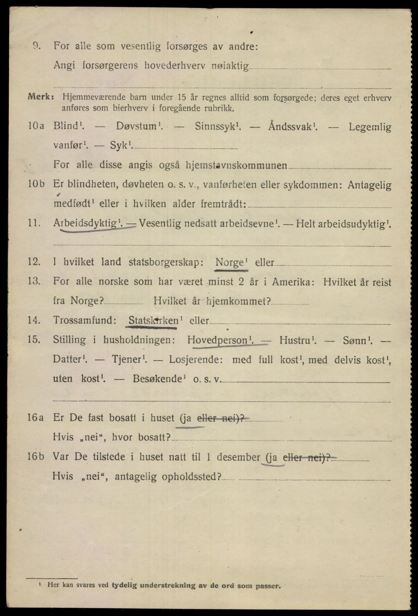 SAO, Folketelling 1920 for 0301 Kristiania kjøpstad, 1920, s. 150124