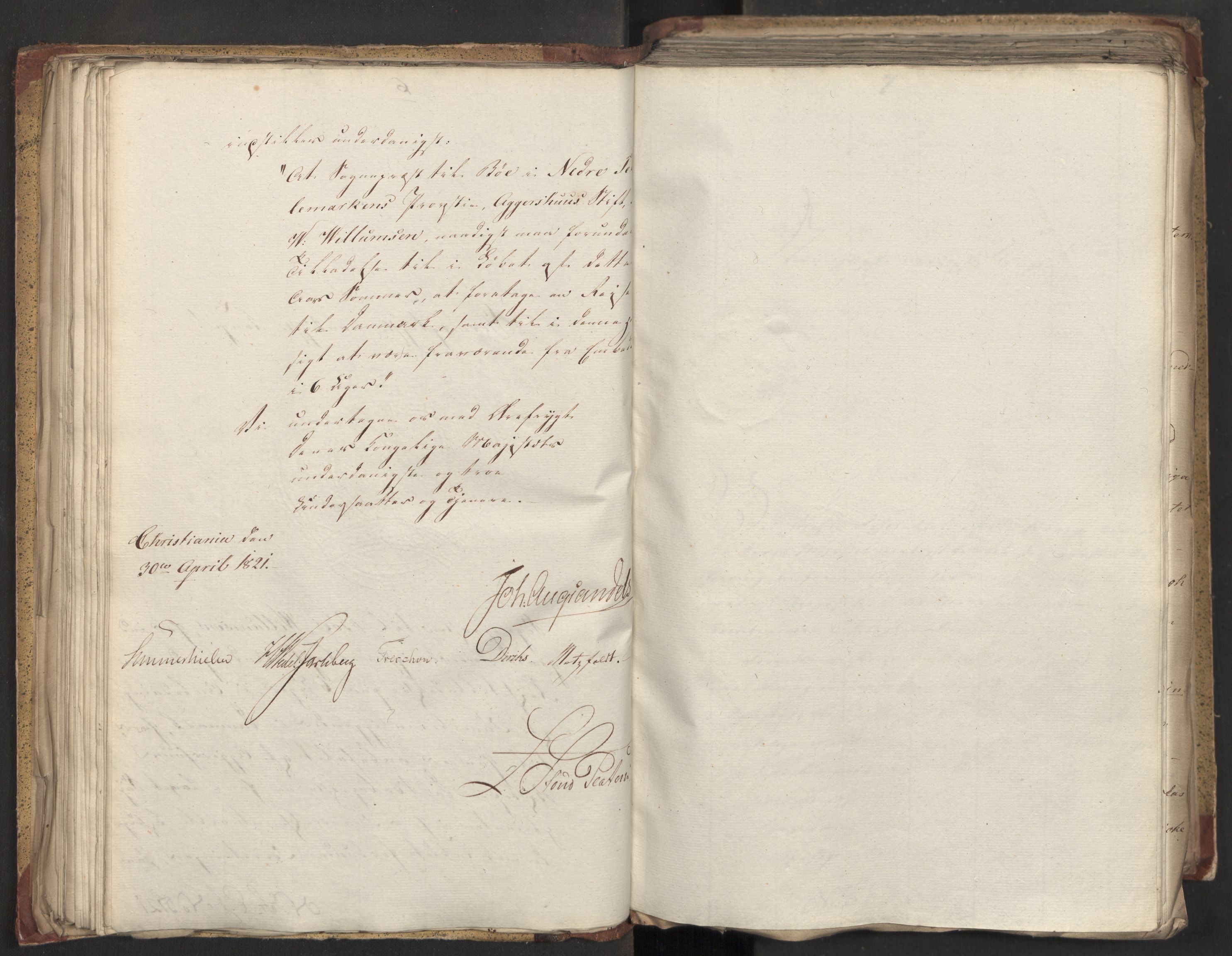 Statsrådsavdelingen i Stockholm, AV/RA-S-1003/D/Da/L0026: Regjeringsinnstillinger nr. 5069-5274, 1821, s. 119