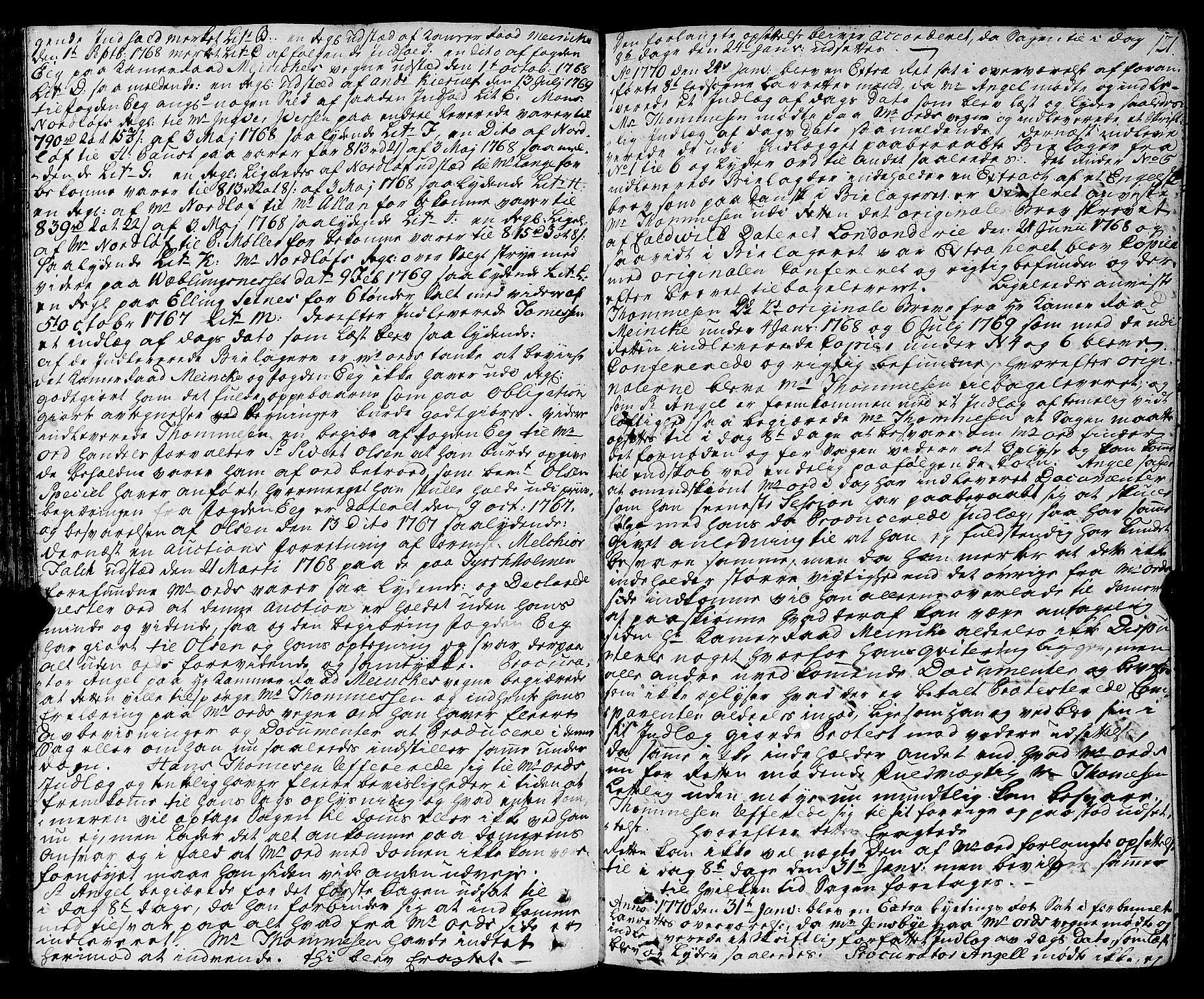 Molde byfogd, AV/SAT-A-0025/1/1A/L0001: Justisprotokoll, 1764-1796, s. 123