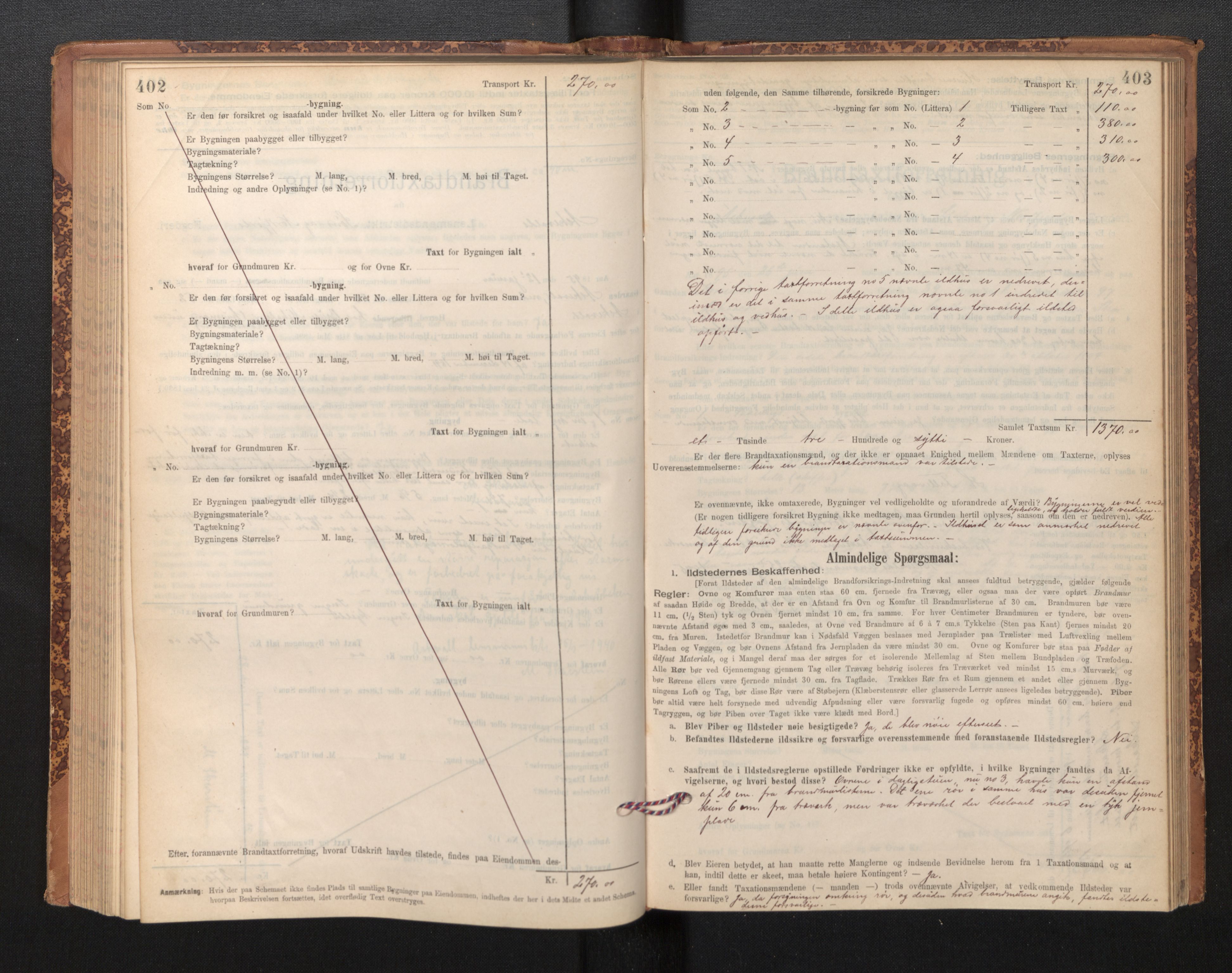 Lensmannen i Askvoll, SAB/A-26301/0012/L0004: Branntakstprotokoll, skjematakst og liste over branntakstmenn, 1895-1932, s. 402-403