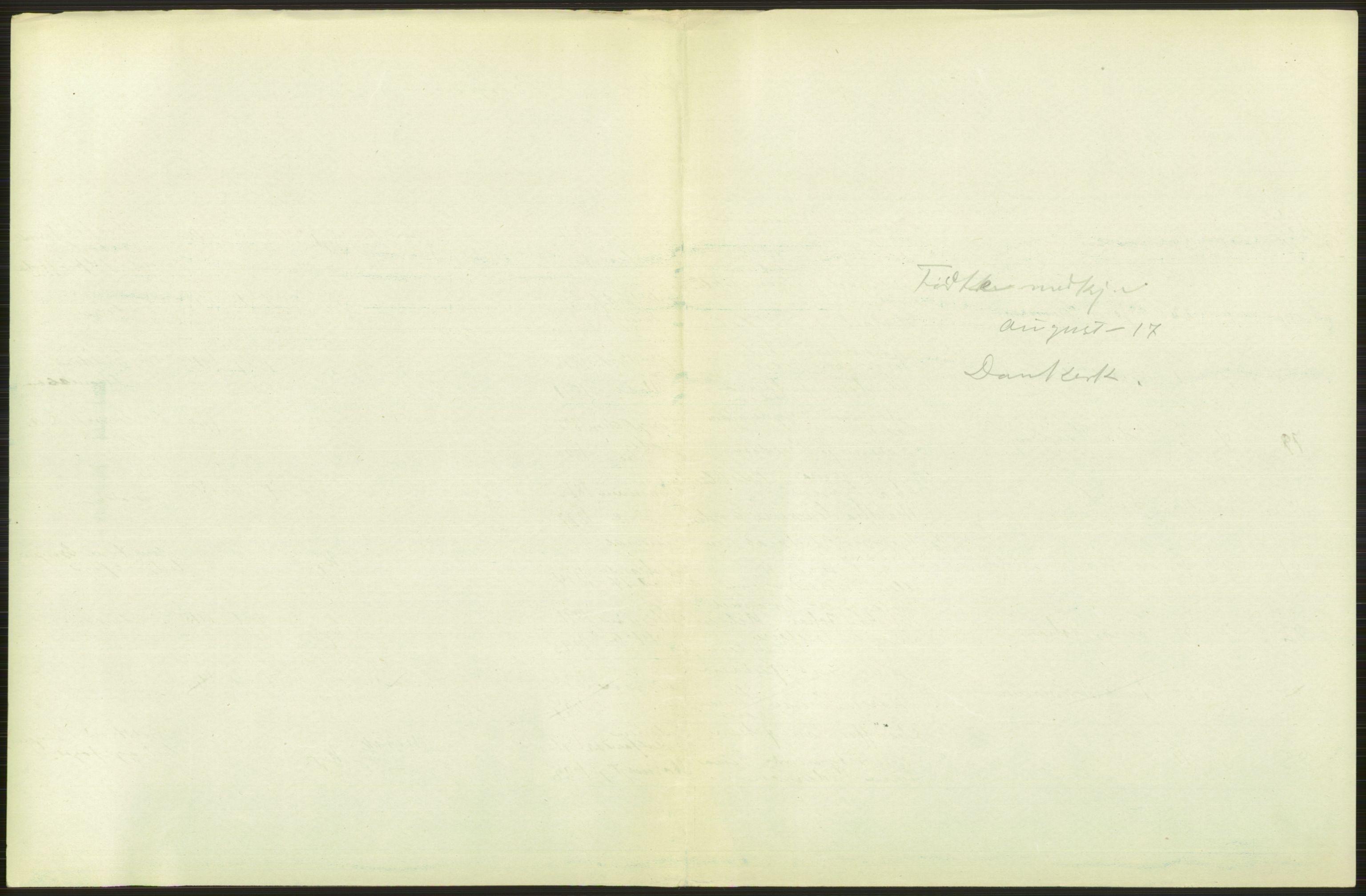 Statistisk sentralbyrå, Sosiodemografiske emner, Befolkning, AV/RA-S-2228/D/Df/Dfb/Dfbg/L0037: Bergen: Levendefødte menn og kvinner., 1917, s. 43