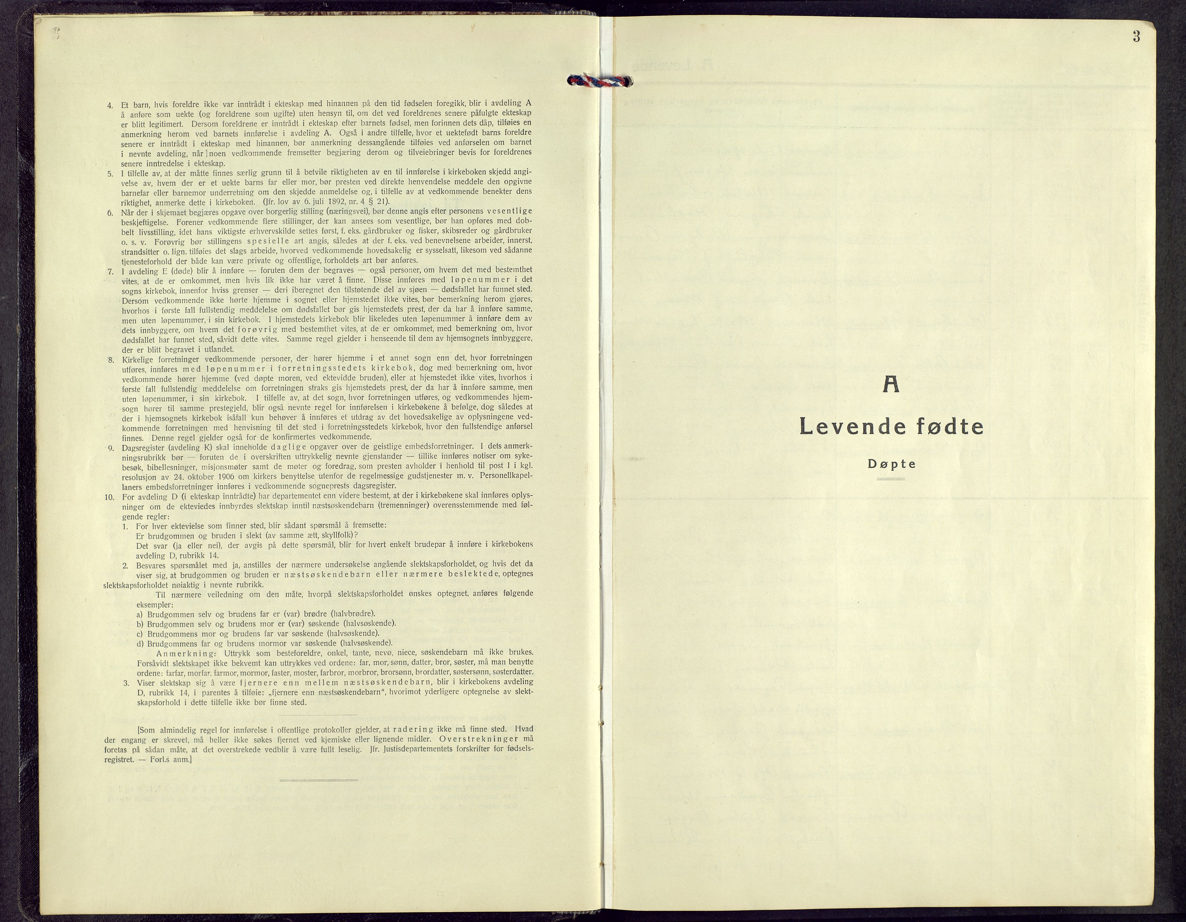 Tynset prestekontor, AV/SAH-PREST-058/H/Ha/Hab/L0014: Klokkerbok nr. 14, 1944-1960, s. 3